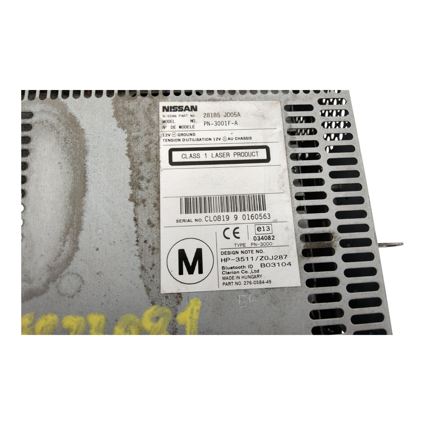 Unità Autoradio NISSAN QASHQAI 1 Serie Benzina Diesel