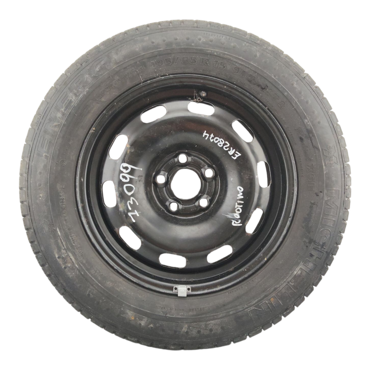 Cerchio Ruota Di Scorta VOLKSWAGEN GOLF 4 Raggio 15 ET38 5 Fori