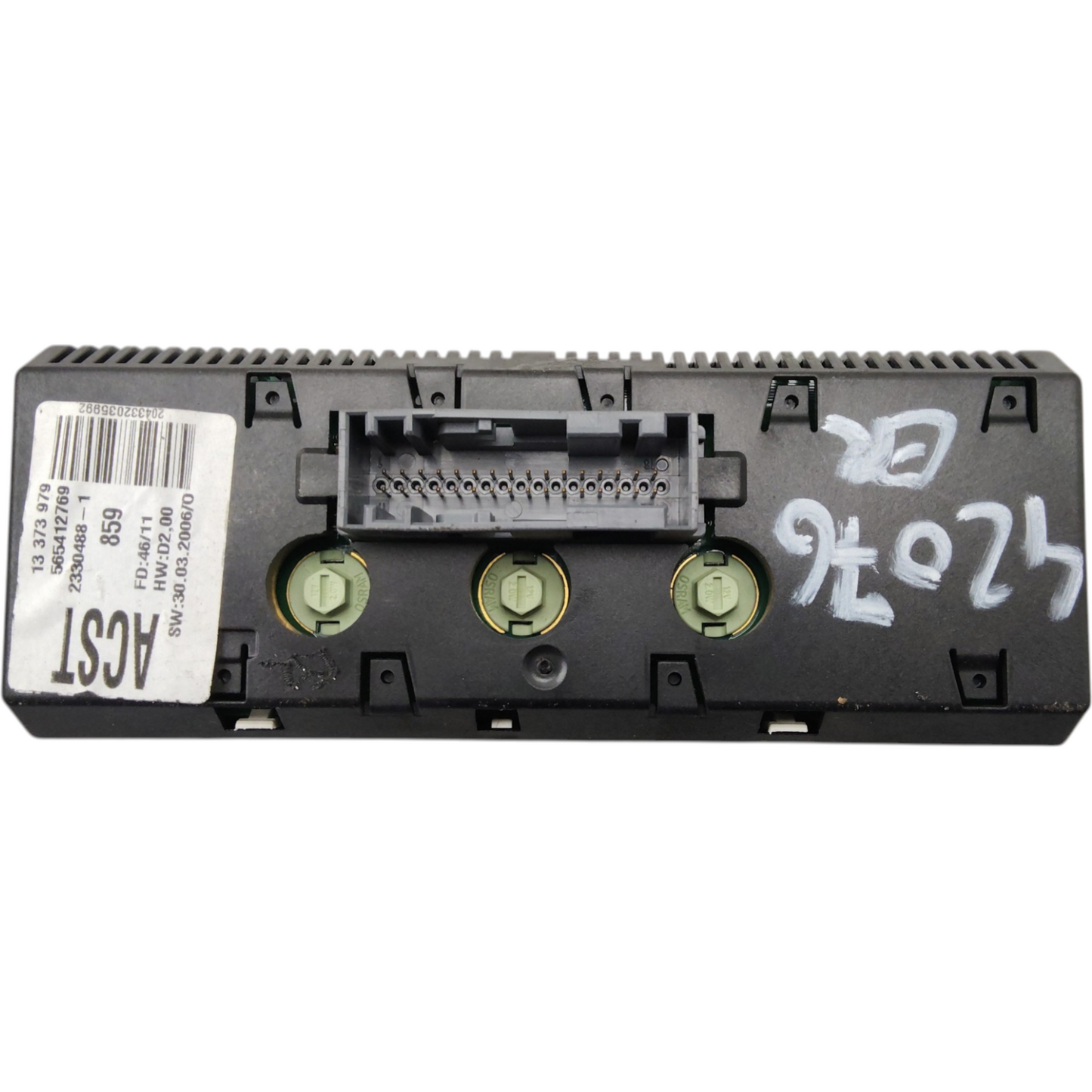 Display Check Control OPEL CORSA D