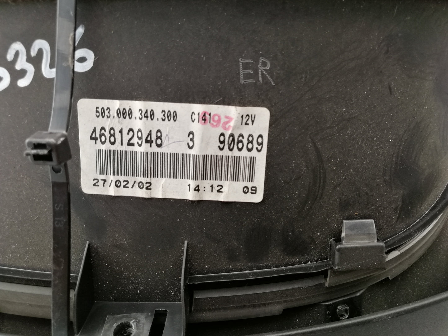 Quadro Strumenti FIAT PUNTO 2 Serie Berlina    46833397