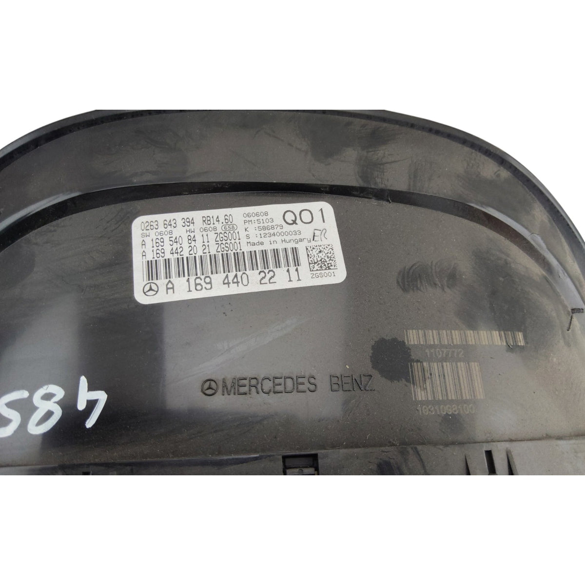 Quadro Strumenti MERCEDES CLASSE A W169 2.0 Diesel
