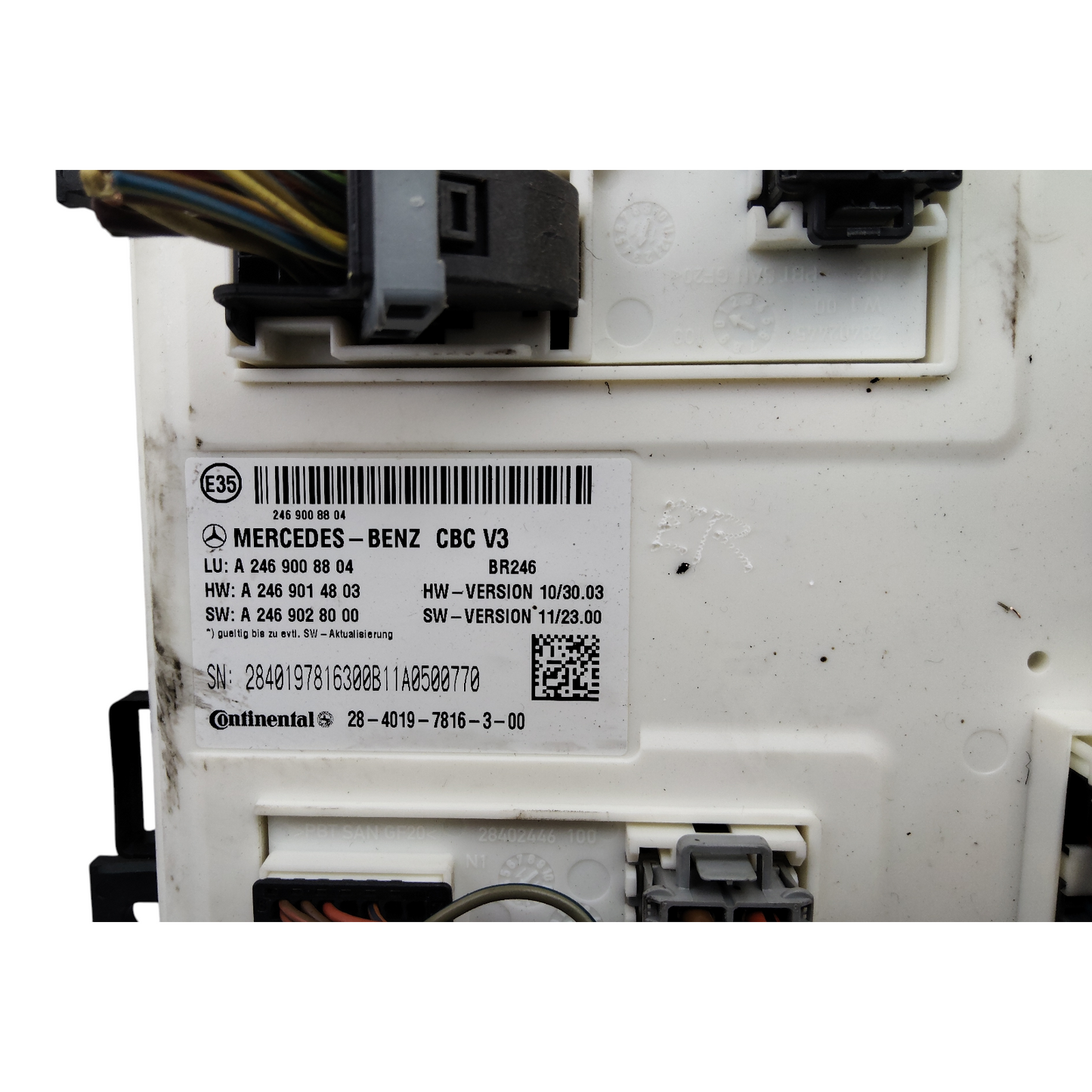 Centralina Body Computer MERCEDES CLASSE B W246 B200 1.8 CDi Motore 651901