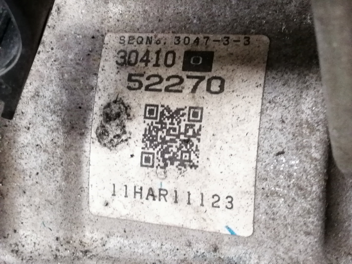 Cambio Automatico TOYOTA VERSO-S 1.3 Benzina Motore 1NRFE