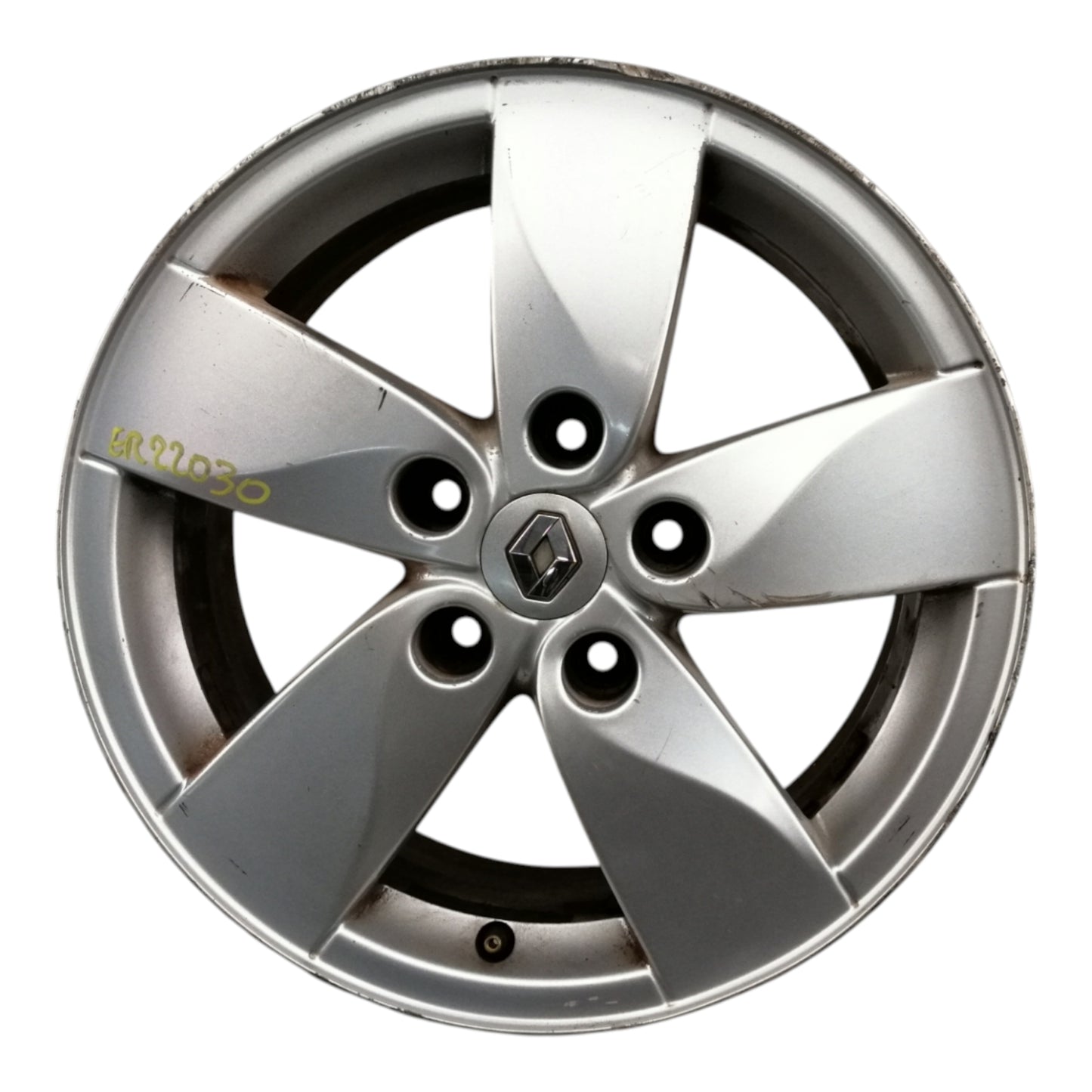 Cerchio In Lega Raggio 16 RENAULT MEGANE 3 Serie - 6.5JX16 ET47 5 FORI -