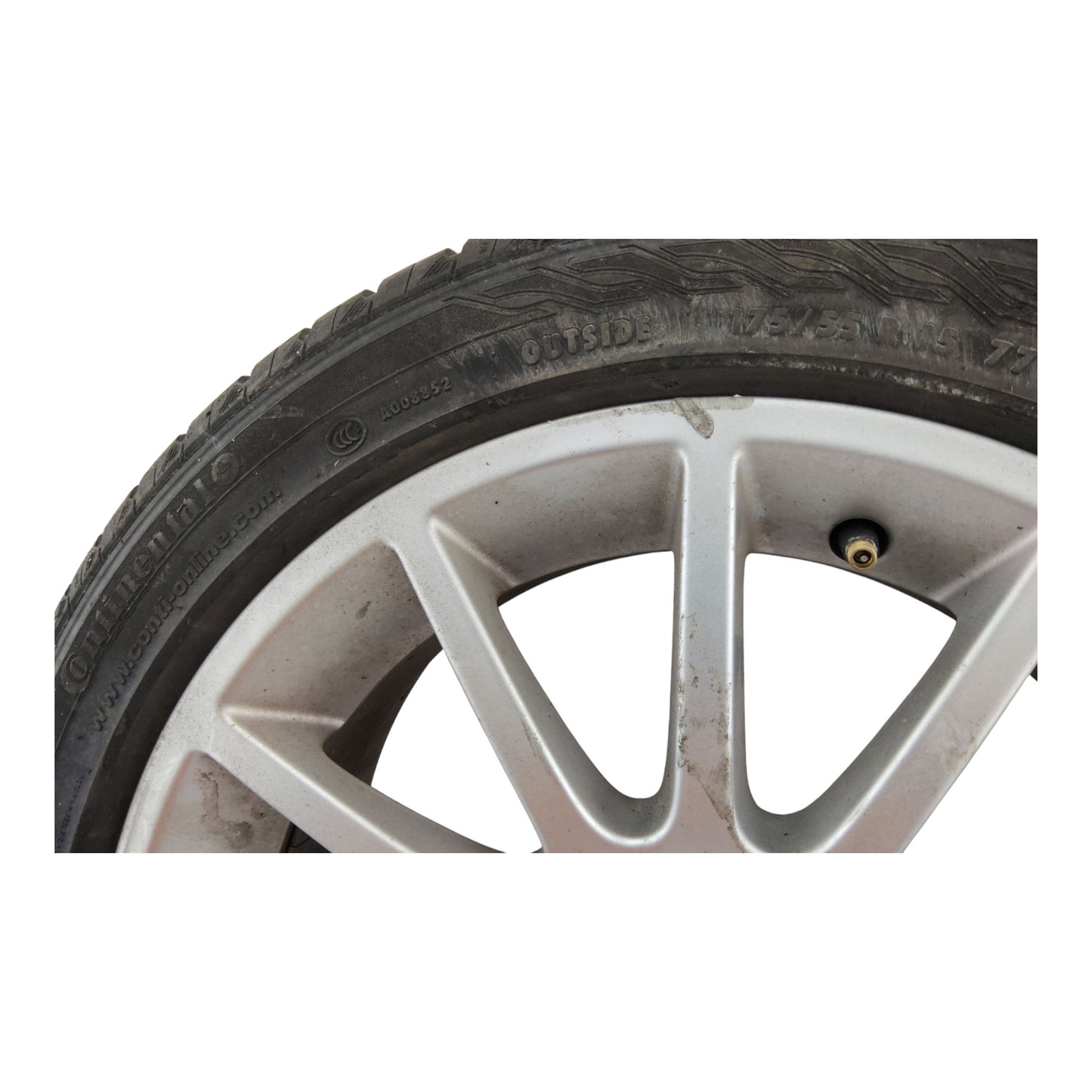 Cerchio in Lega Raggio 15 SMART CABRIO COUPE 451 5.5JX15H2 ET22