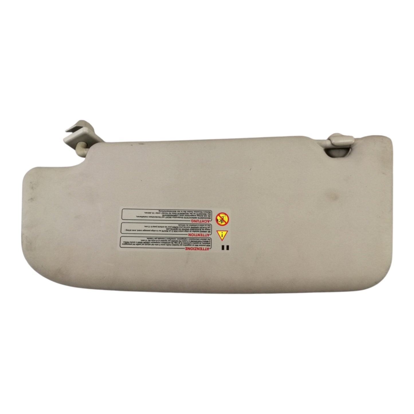 Pannello Alette Parasole Destro NISSAN QASHQAI 1 Serie