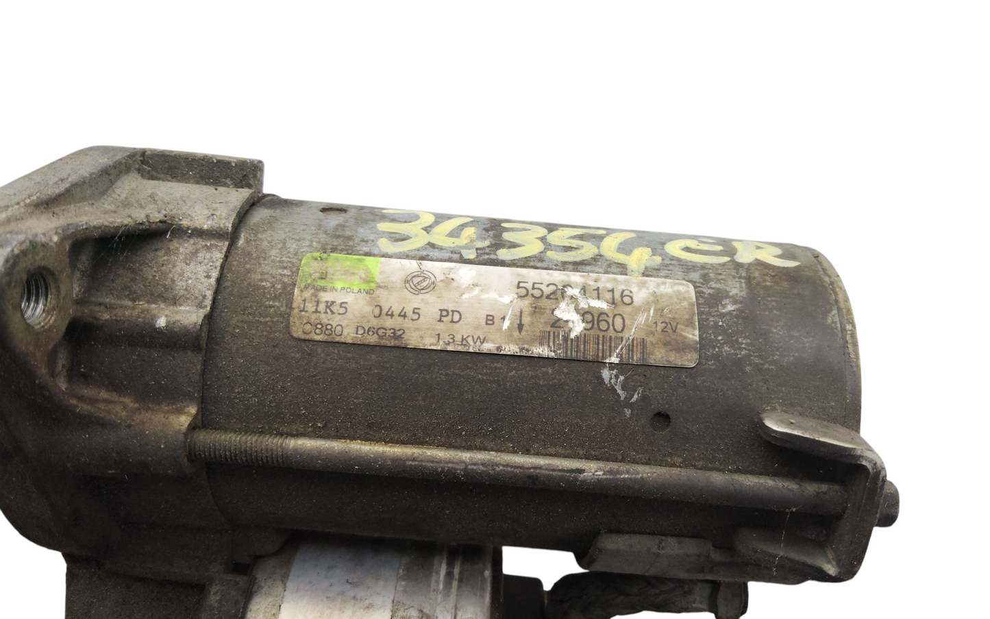 Motorino Avviamento FIAT GRANDE PUNTO/QUBO/STRADA 2 Serie/IDEA Diesel