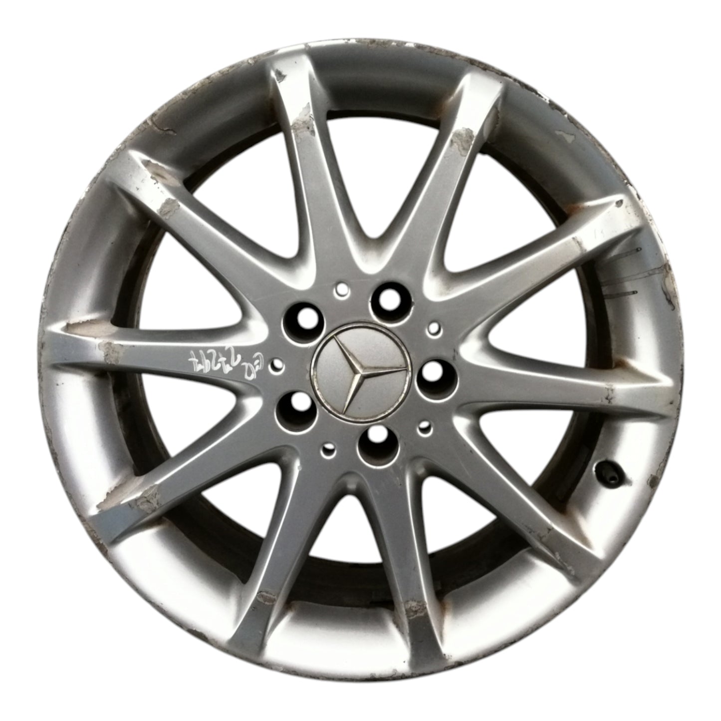 Cerchio in Lega Raggio 17 MERCEDES CLASSE B W245 7J ET49 5 Fori