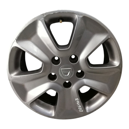 Cerchio in lega Raggio 16 DACIA DUSTER 1 Serie 6.5JX16CH5 ET 50 5 Fori