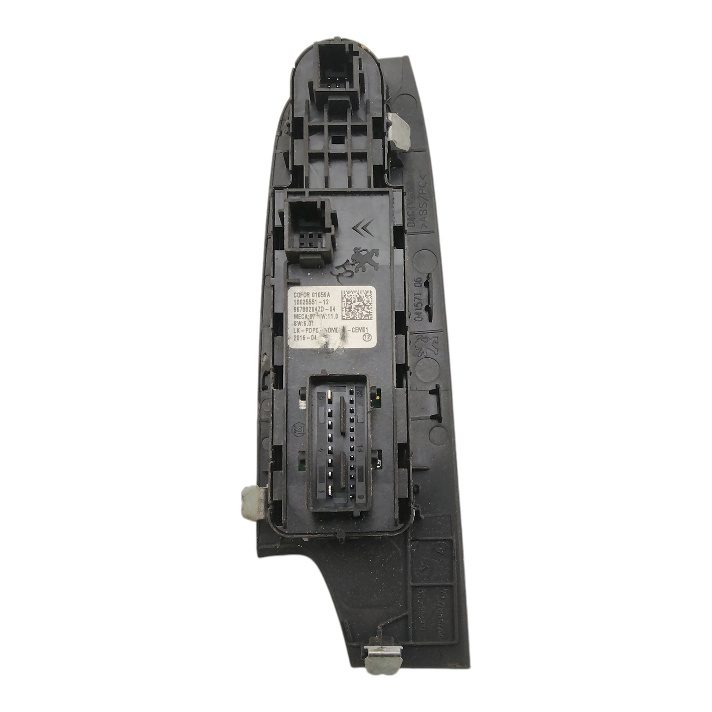Interruttore Alzacristalli Anteriore Sinistro CITROEN C4 PICASSO 2 Serie