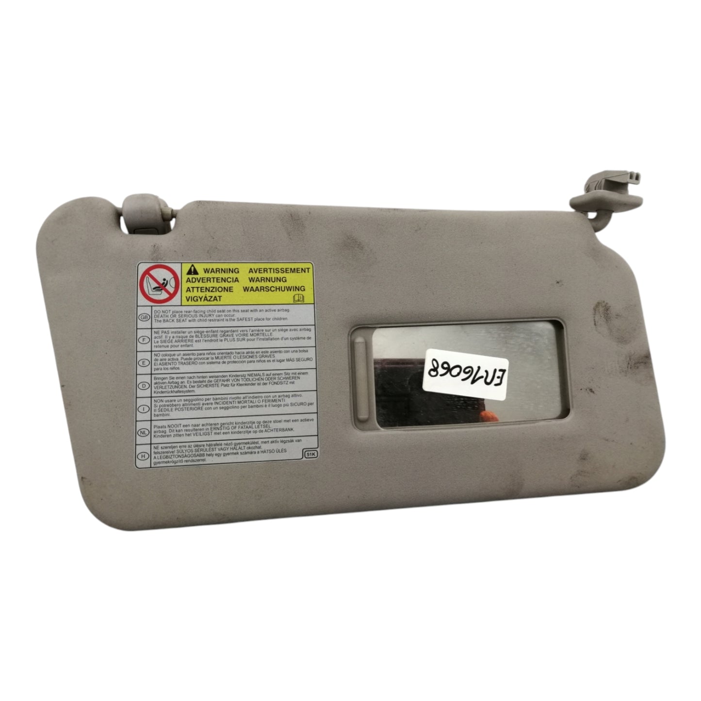 Pannello Alette  Parasole Destro OPEL AGILA B