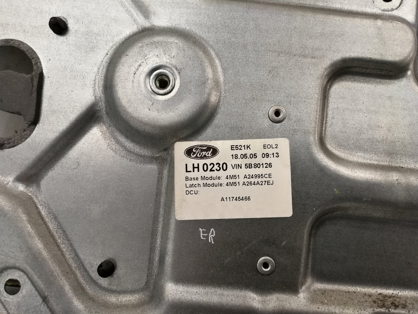 Alzacristallo Alzavetro Posteriore Sinistro FORD FOCUS 2 Serie/C-MAX 1 2