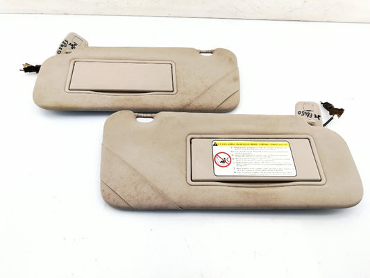 Alette parasole peugeot 407 ( 2004 - 2011 ) coppia sinistra + destra