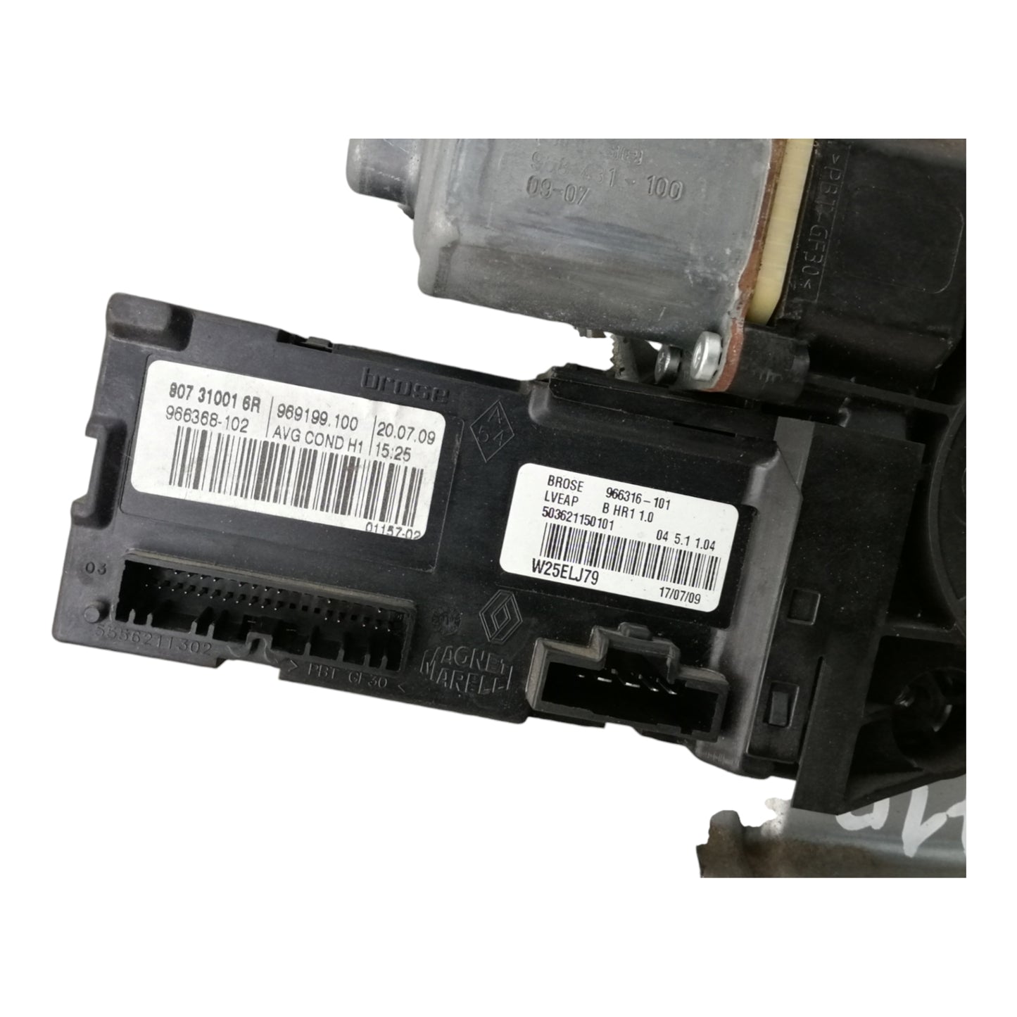 Alzacristallo Alzavetro Anteriore Sinistro RENAULT MÉGANE 3 Serie