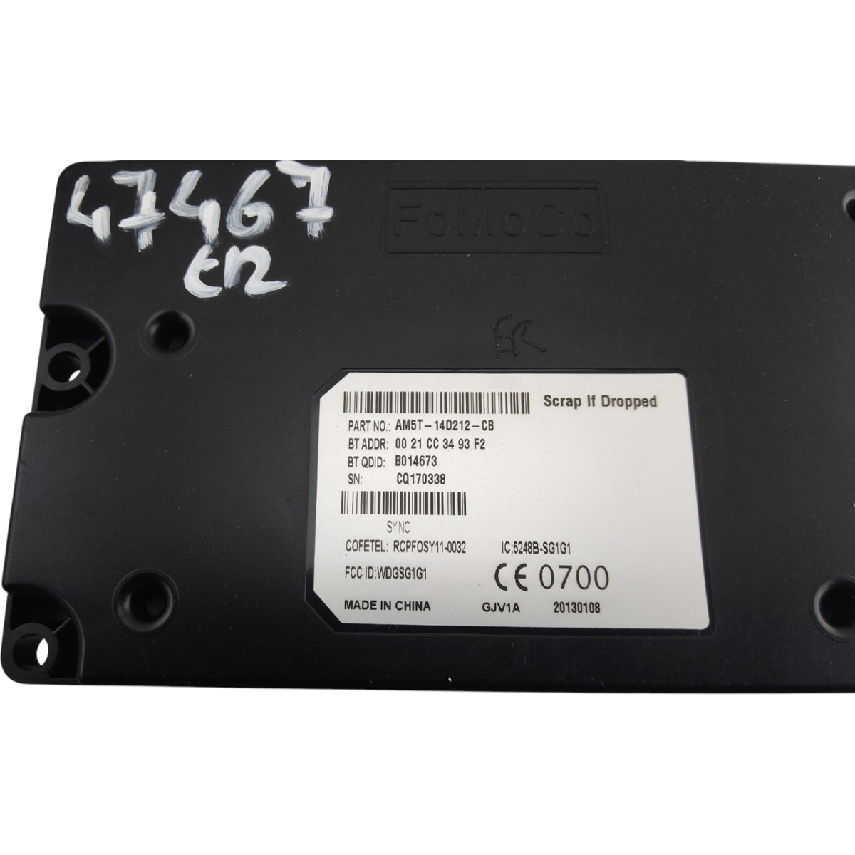 Modulo Bluetooth FORD FIESTA 6 Serie Restyling