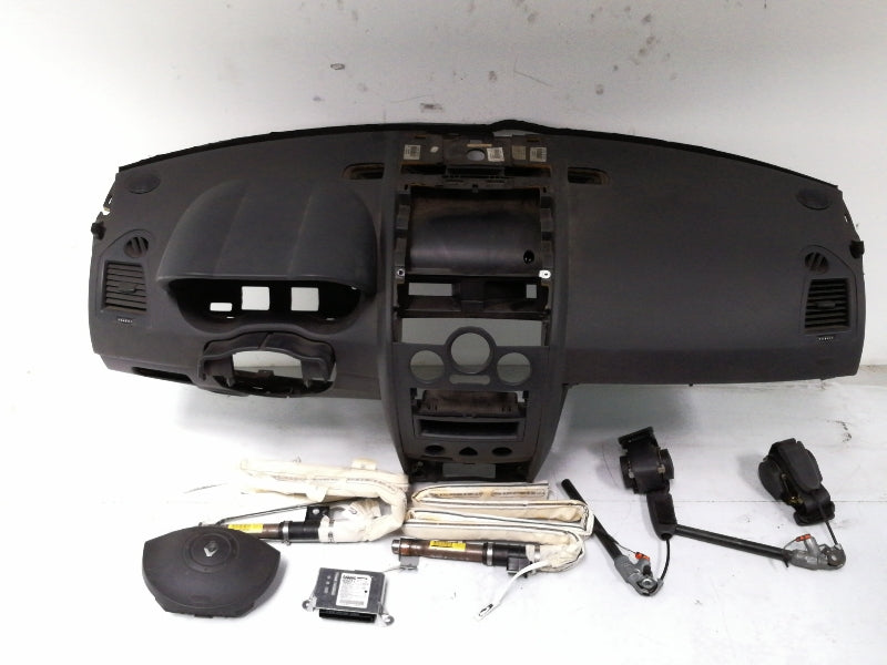 Kit airbag renault megane (2003 - 2008) volante cinture centralina