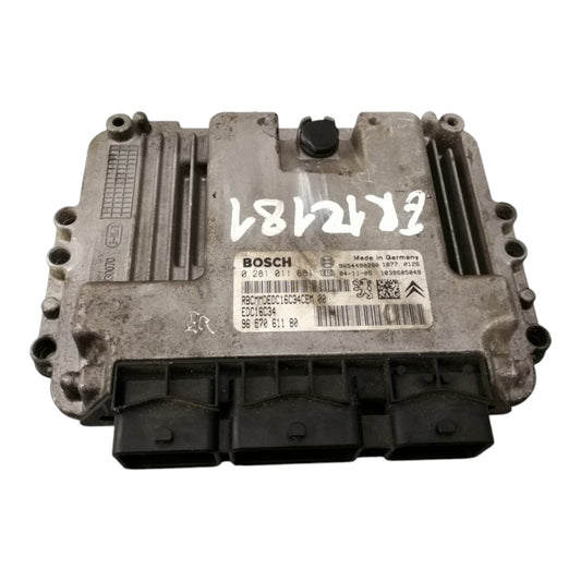 Centralina Iniezione CITROEN C2 1.4 Diesel Motore 8HX