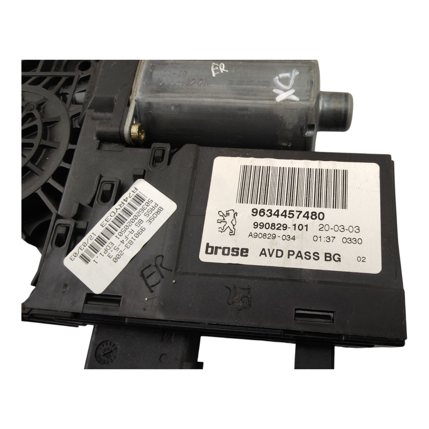 Motorino Alzacristallo Porta Anteriore Destro PEUGEOT 307 1 Serie SW