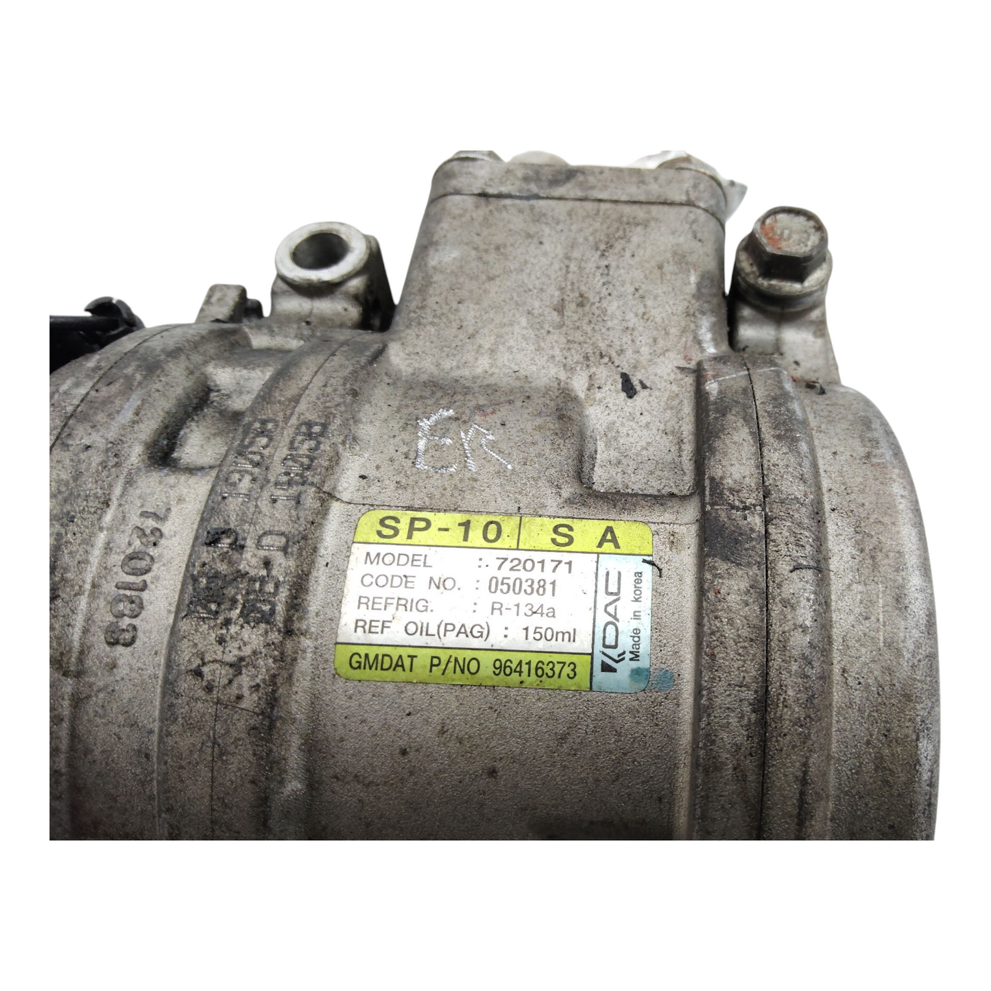Compressore Aria Condizionata Ac CHEVROLET AVEO 2 Serie 1.2 GPL