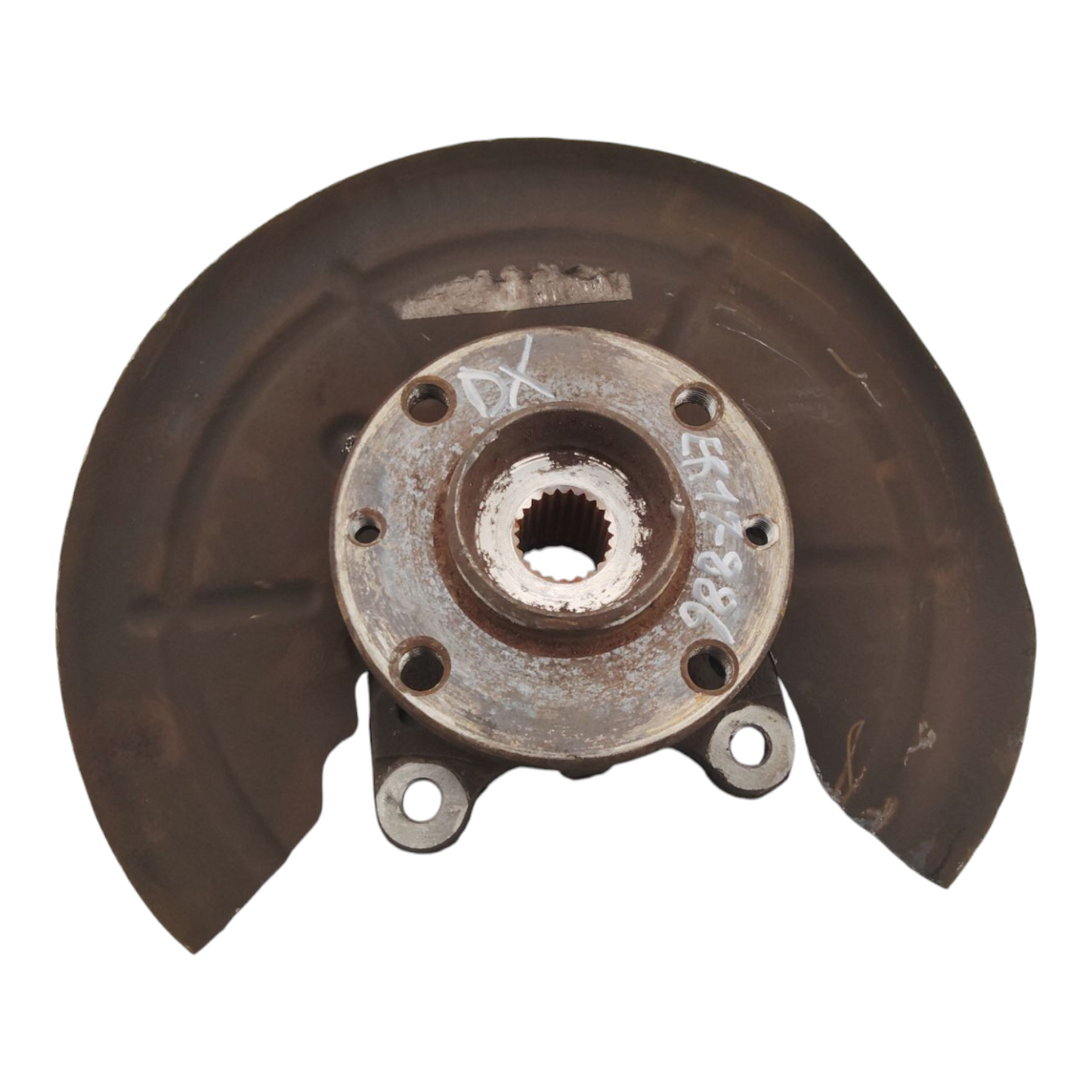 Mozzo Ruota Posteriore Destro FIAT PANDA 2 Serie 169 Benzina Diesel