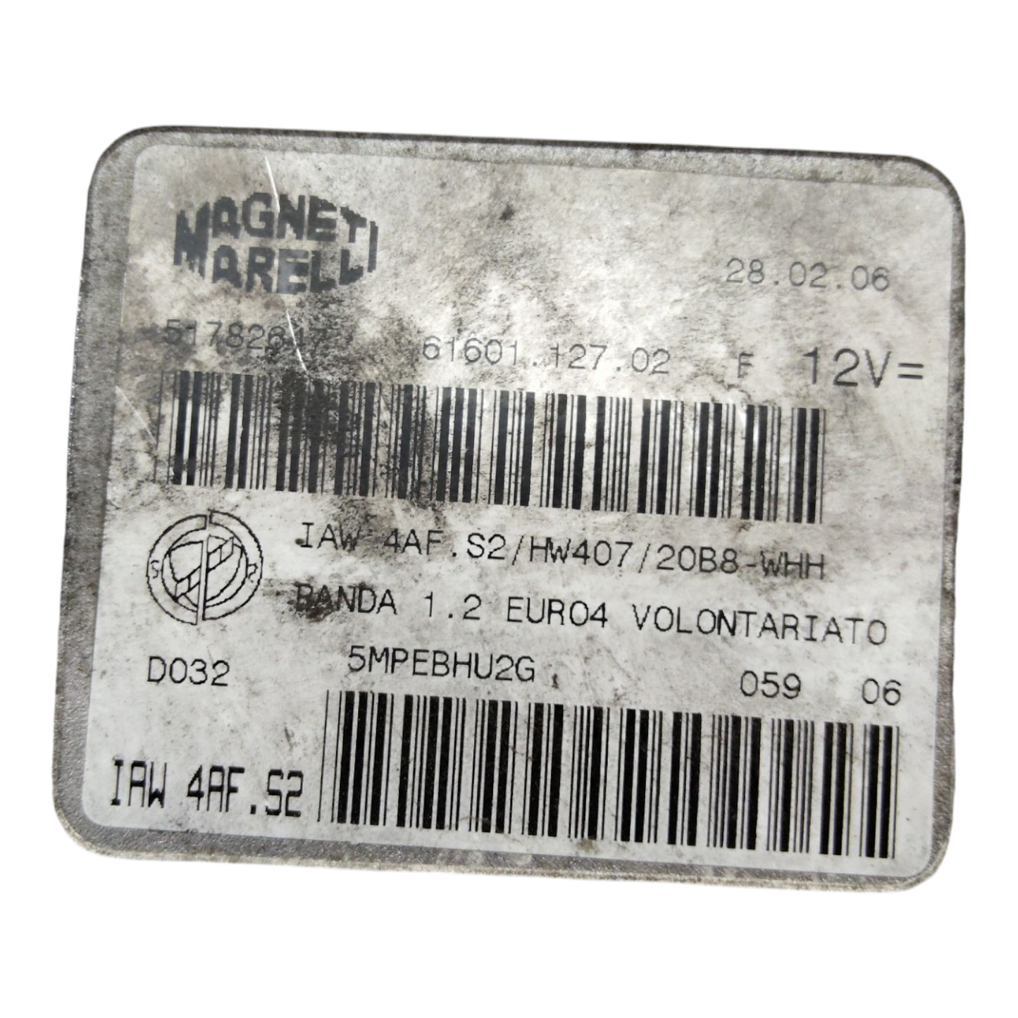 Centralina Iniezione FIAT PANDA 2 Serie 1.2 Benzina GPL MOTORE 188A4000