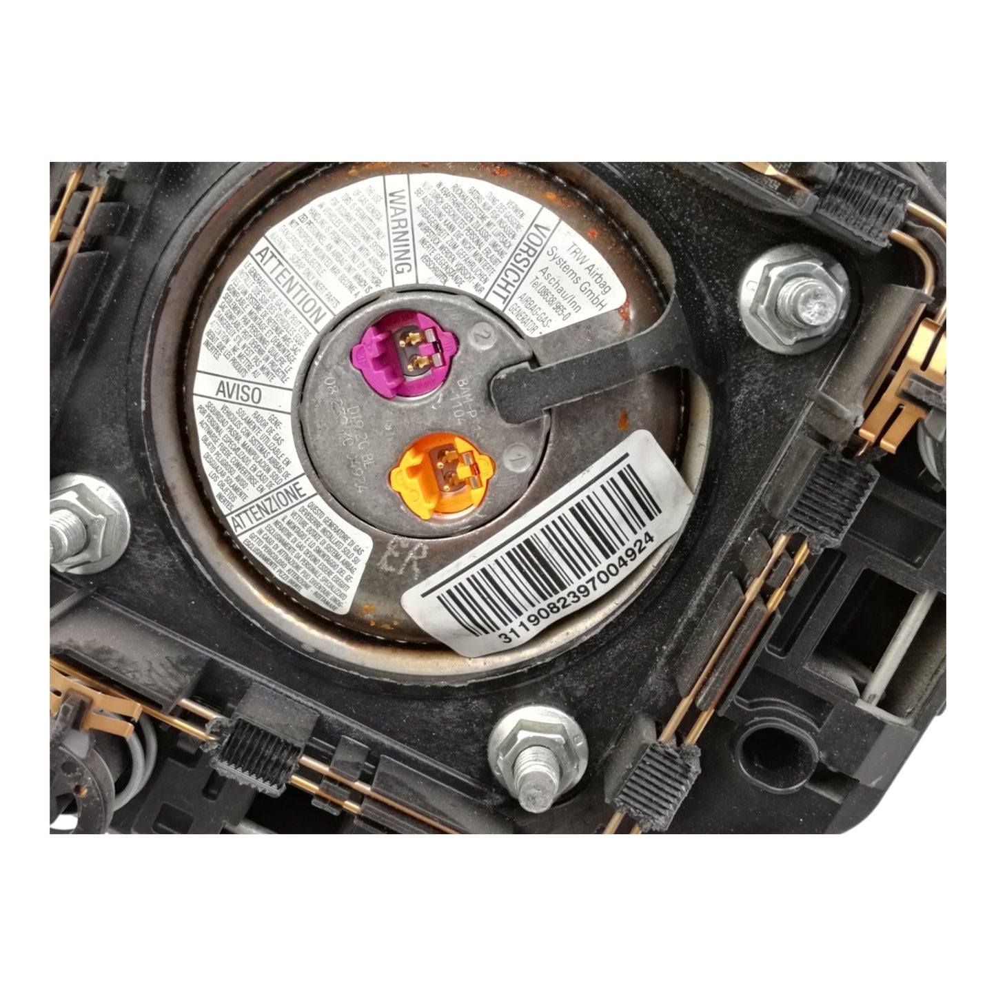 Airbag Volante Lato Guida FIAT 500 2 Serie Berlina Cabrio