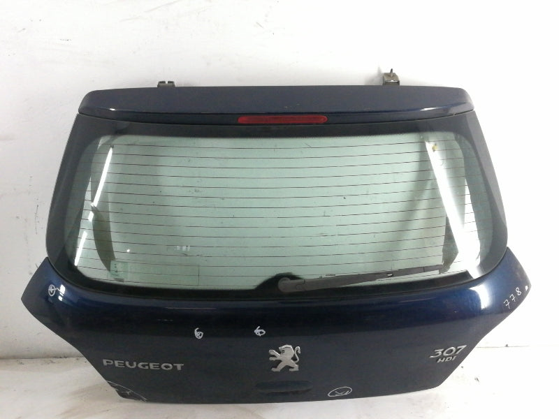 Portellone posteriore peugeot 307 ( 2001 > 2009 ) portello bagagliaio blu