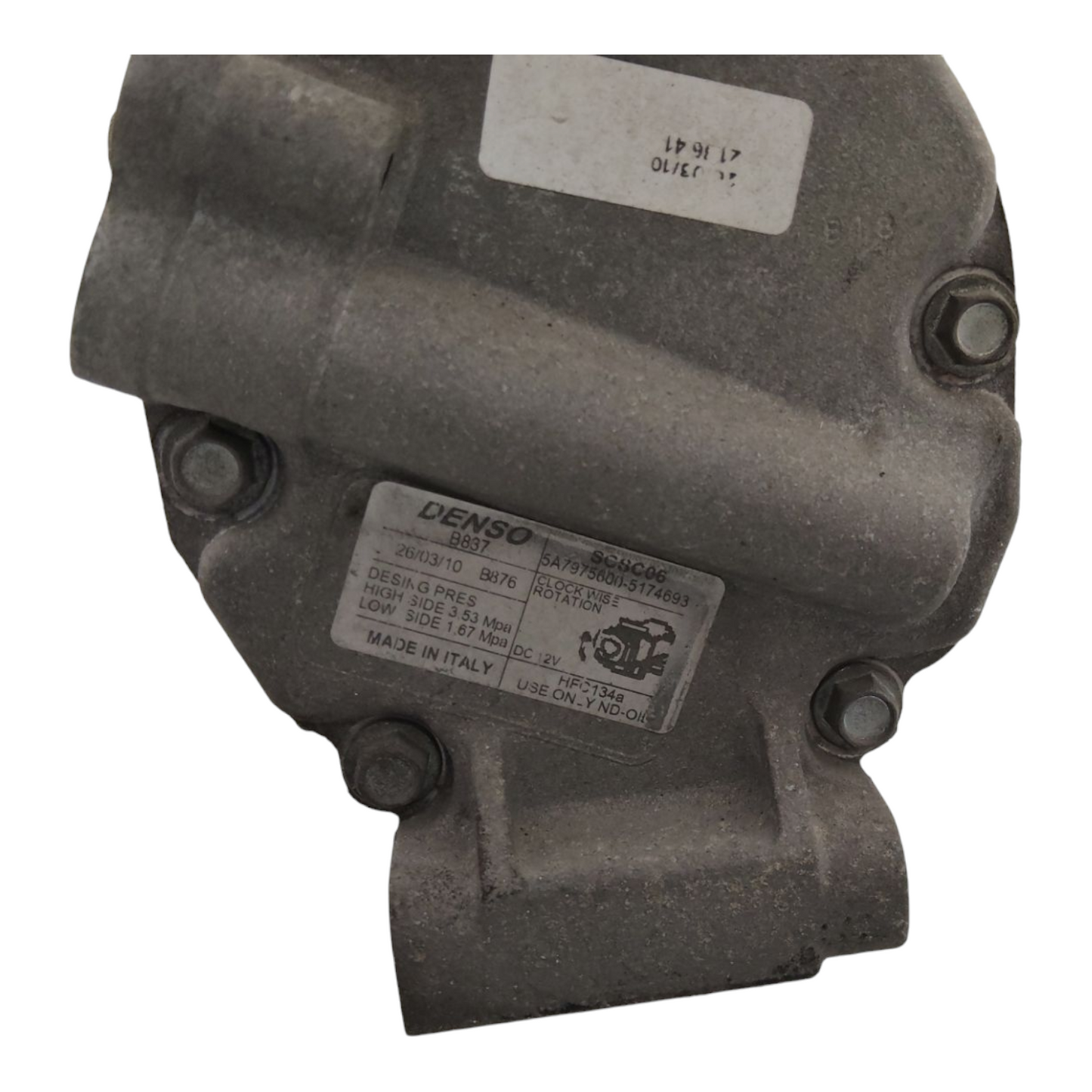 Compressore Aria Condizionata Ac LANCIA YPSILON 1 2 3 Serie Diesel