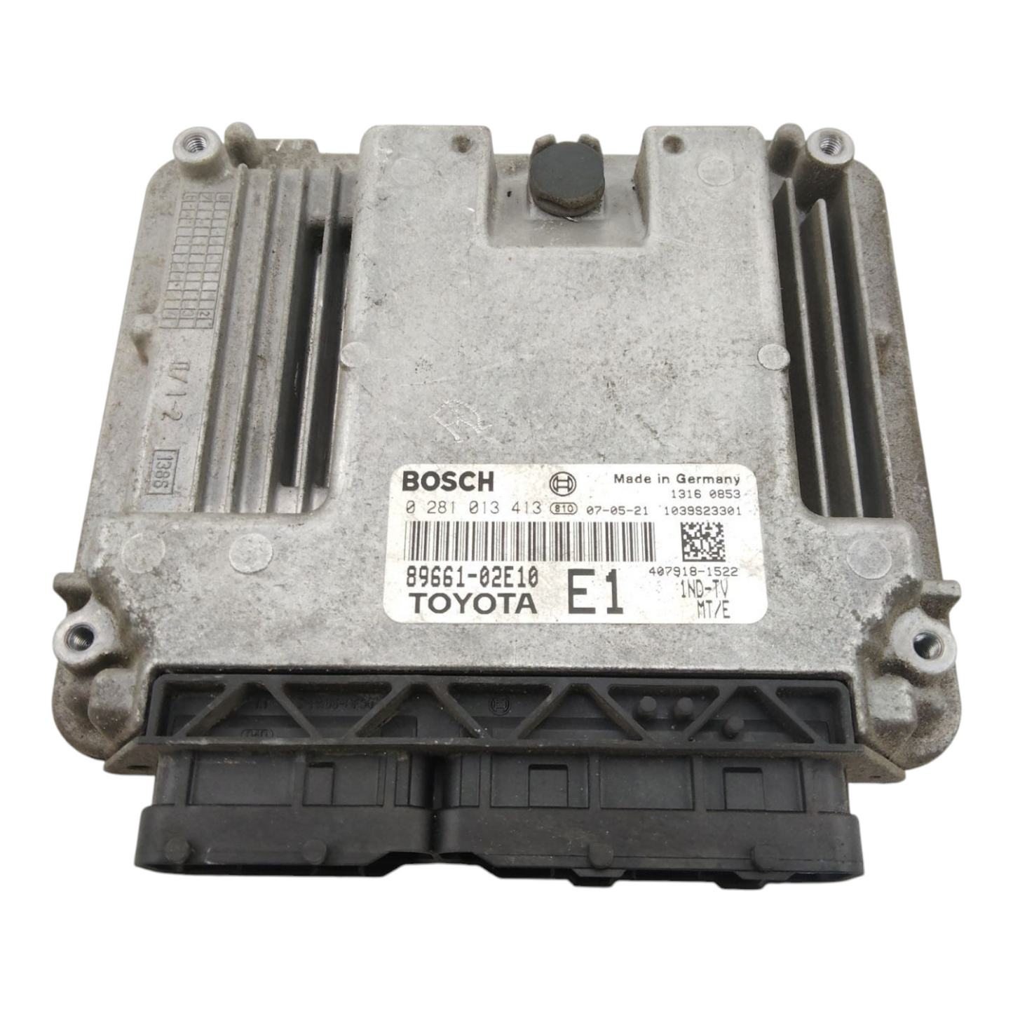 Centralina Iniezione TOYOTA AURIS 1 Serie 1.4 Diesel Motore 1ND TV