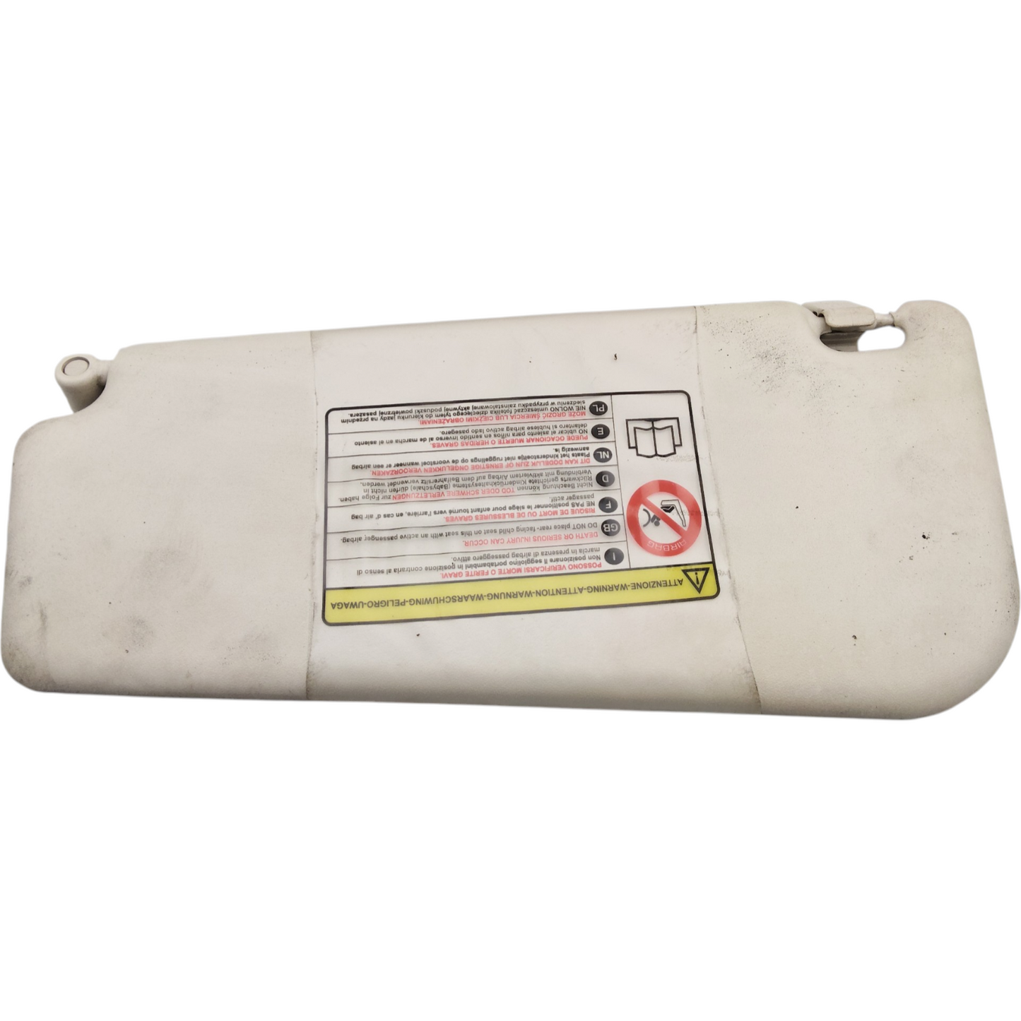 Pannello Alette  Parasole Destro FIAT GRANDE PUNTO