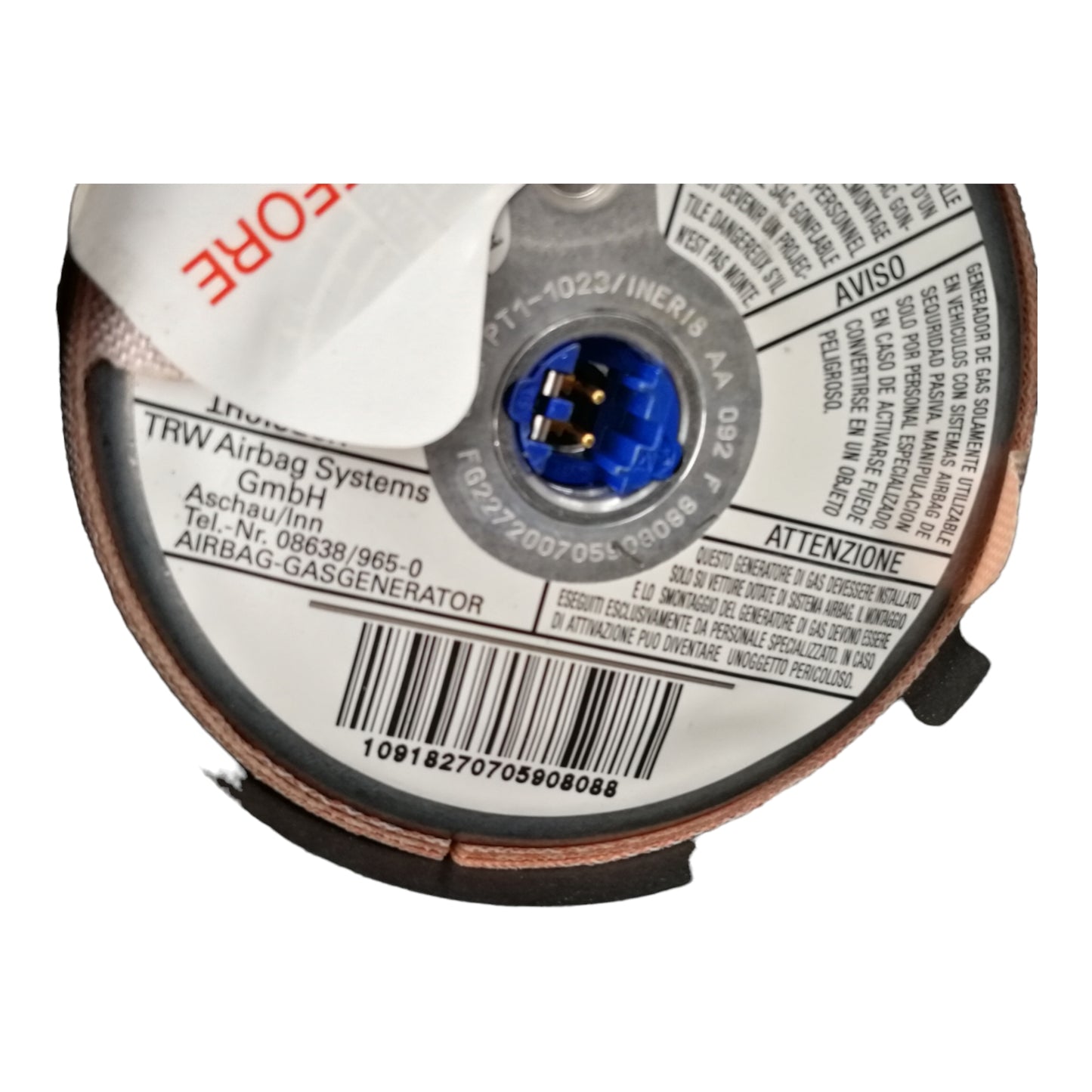 Airbag Lato Guida OPEL MOVANO A 1 2 Serie Diesel