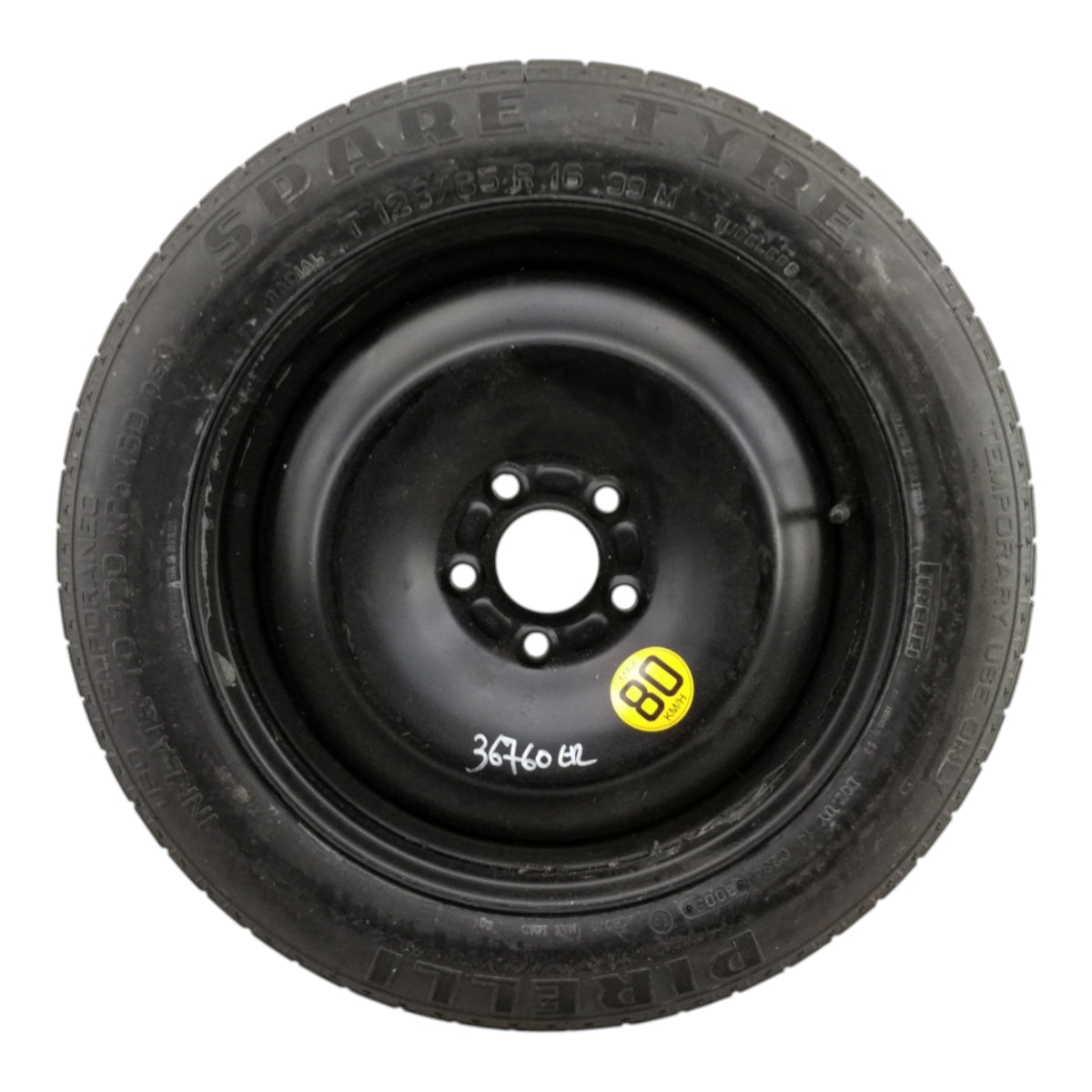 Cerchio Ruotino Di Scorta FORD FOCUS 2 Serie Raggio 16 5 Fori