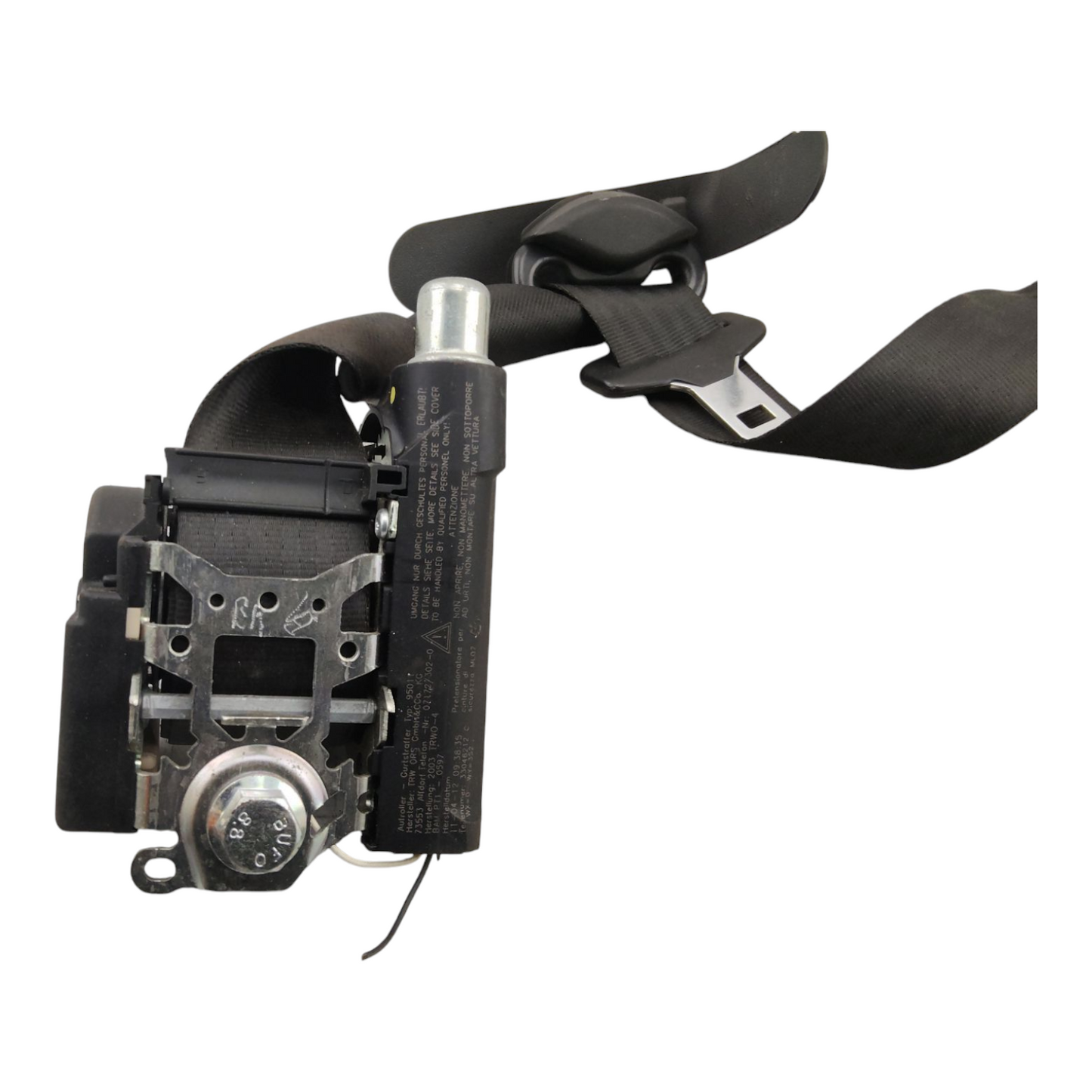 Cintura Sicurezza Sedile Anteriore Destro FIAT PANDA 169 2 Serie