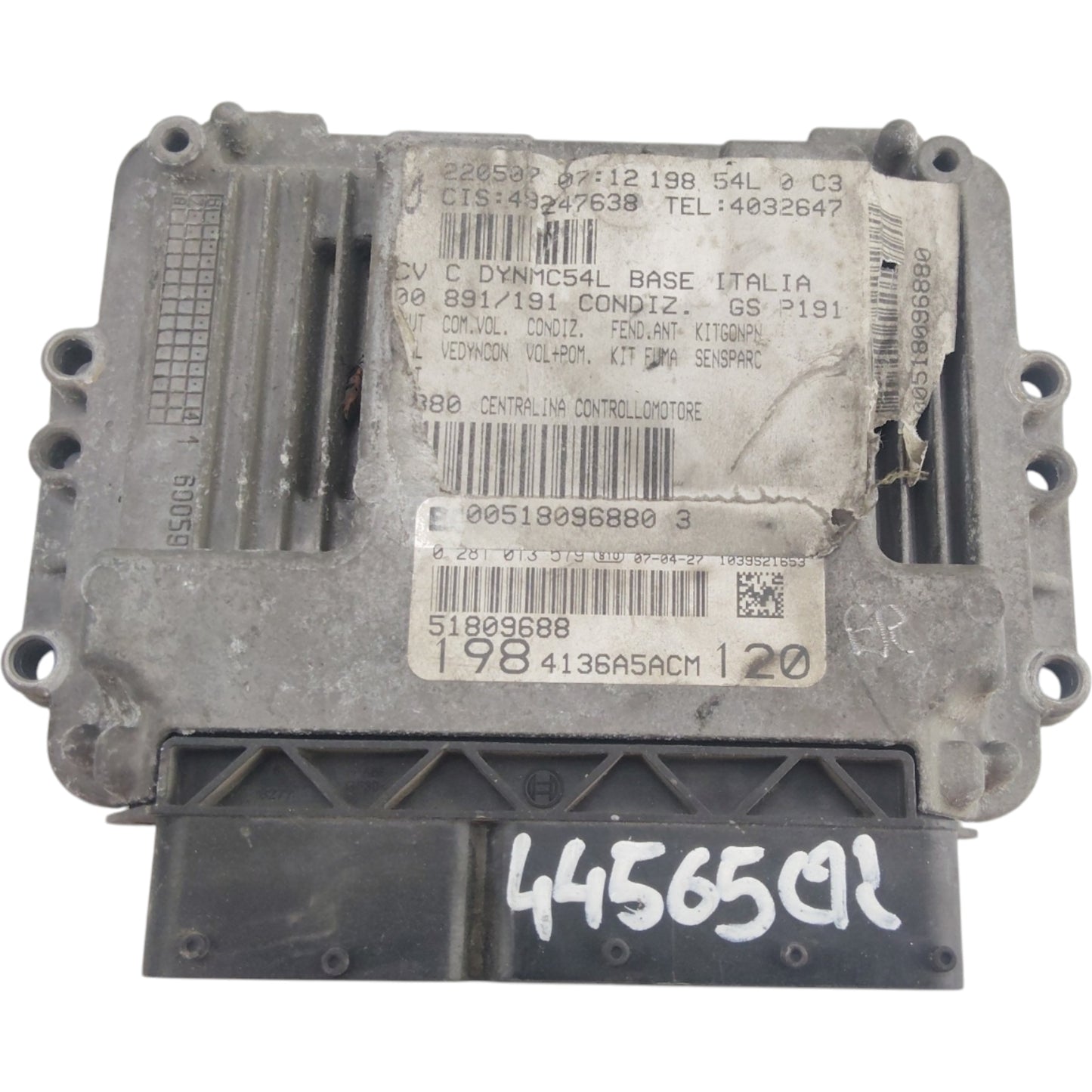 Centralina Iniezione FIAT BRAVO 2 Serie 1.9 JTD Motore 192A8000
