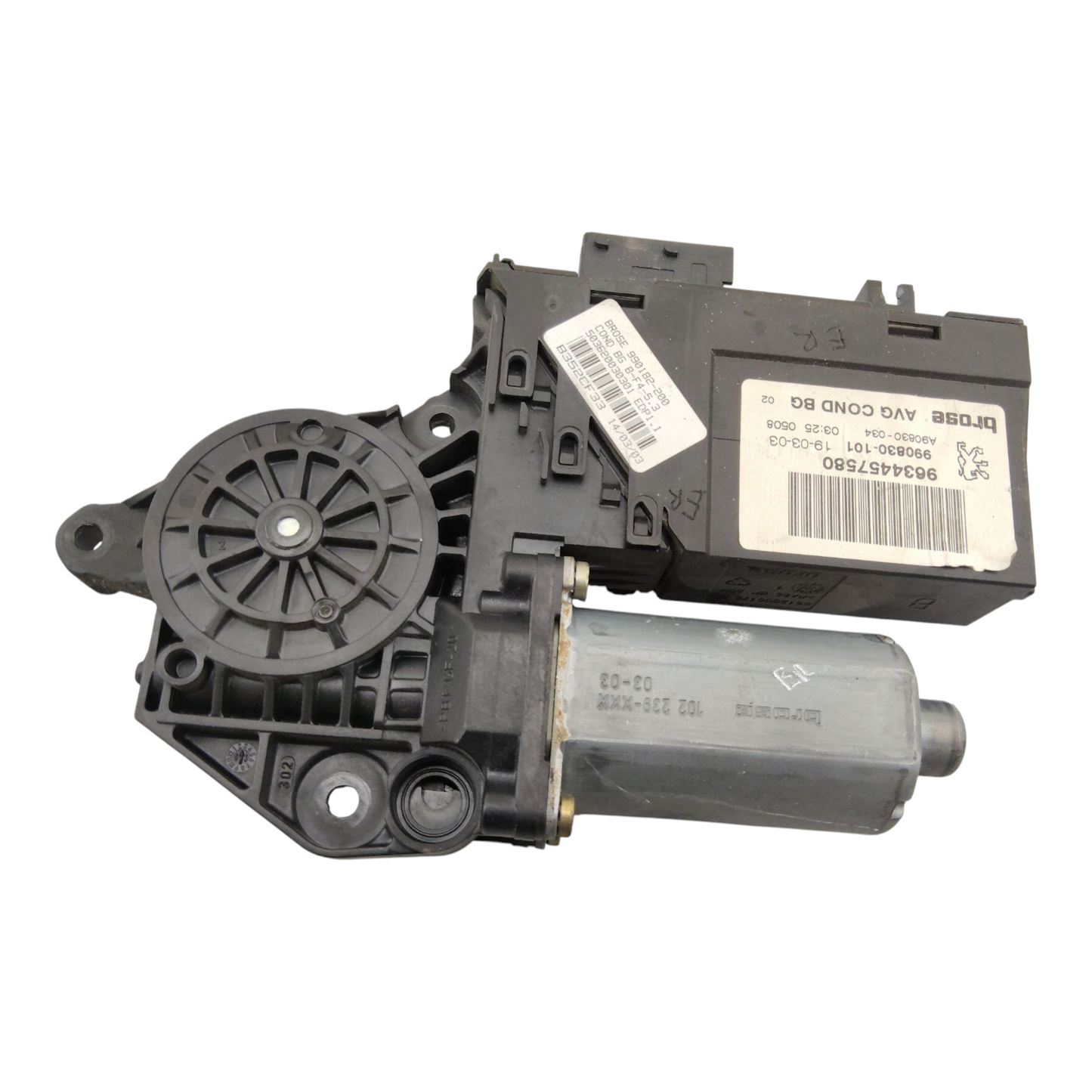 Motorino Alzacristallo Porta Anteriore Sinistro PEUGEOT 307 1 Serie SW