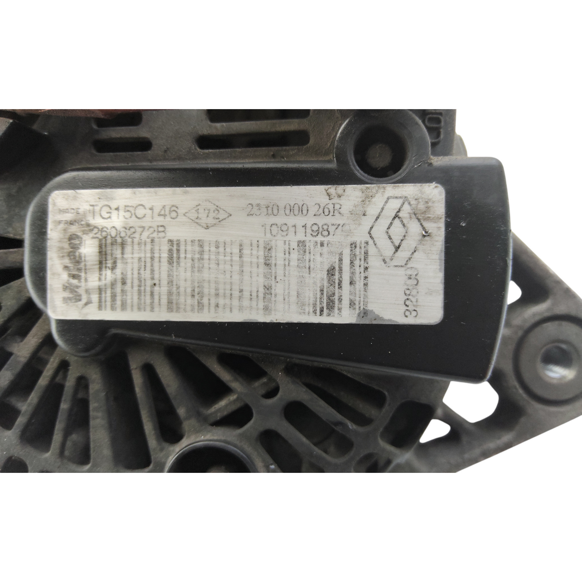 Alternatore RENAULT MÉGANE 3 4 Serie/CAPTUR 1 Serie 1.5 Diesel
