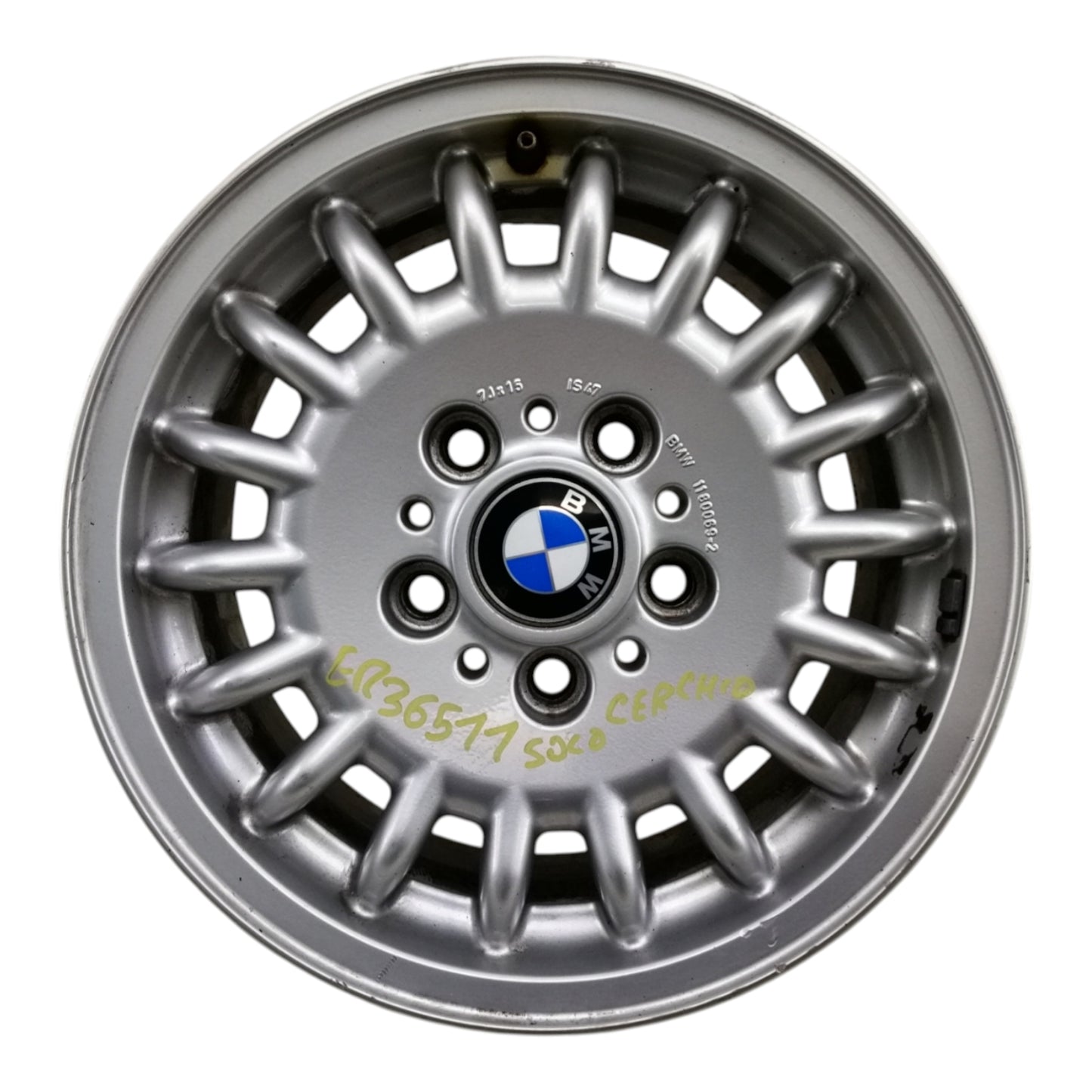 Cerchio In Lega Raggio 15 BMW SERIE 3 E36 Coupe Cabrio 7JX15 ET47 5 Fori