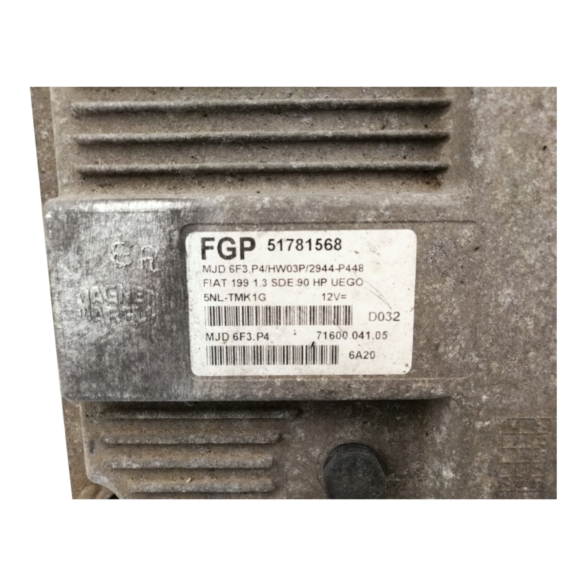 Centralina Iniezione FIAT GRANDE PUNTO 1.3 MJTD Motore 199A3000