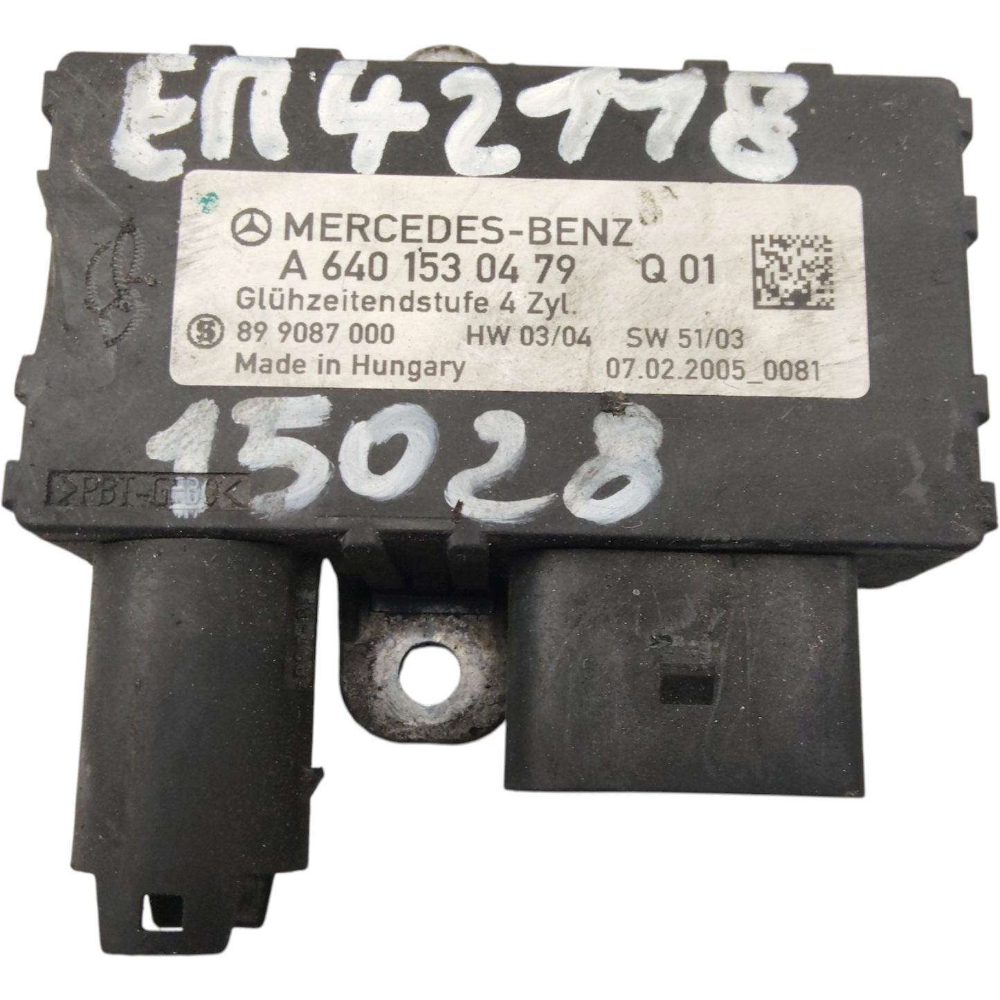 Centralina Candelette MERCEDES CLASSE A W169/CLASSE B W245 2.0 CDi