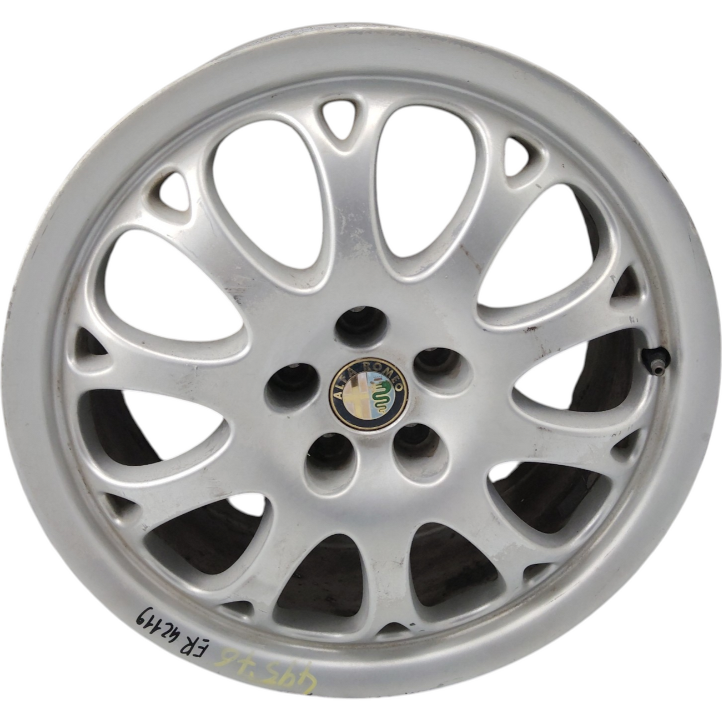 Cerchio in Lega Raggio 16 ALFA ROMEO GTV 2 Serie 61/2JX16H2 ET30.5 5 Fori