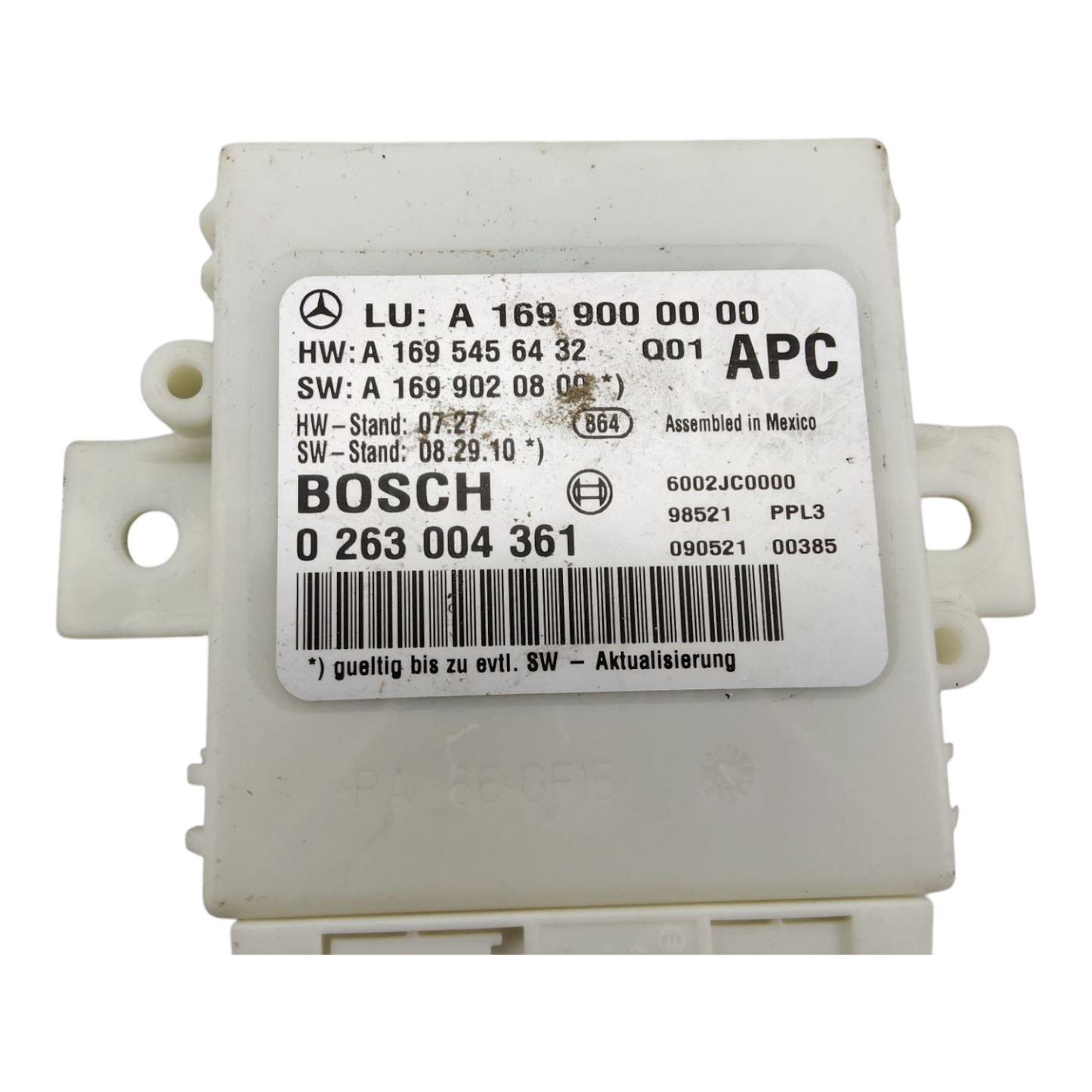 Centralina Sensori Parcheggio Paraurti MERCEDES CLASSE A W169