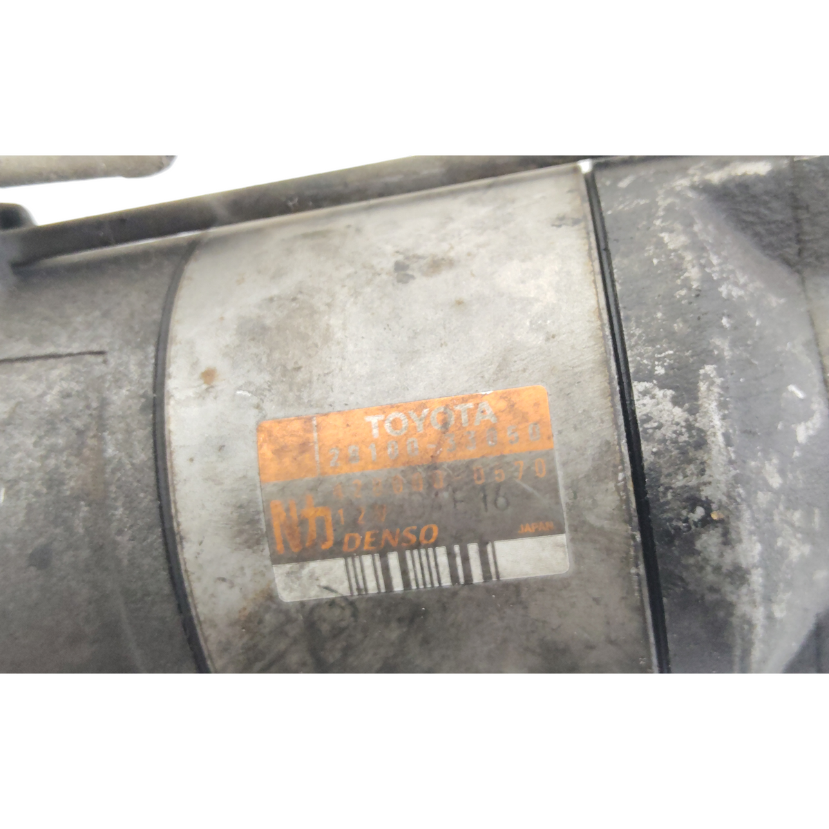 Motorino Avviamento TOYOTA YARIS 1 Serie 1.4 Diesel Motore 1ND TV  ORIGINAL