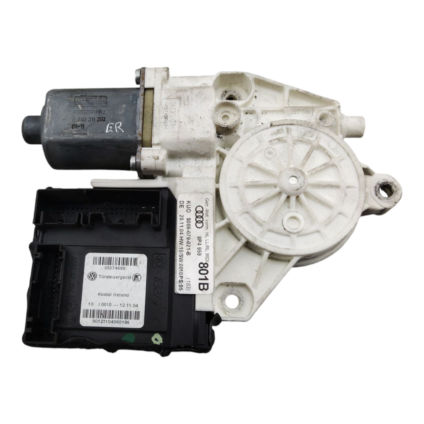 Motorino Alzacristallo Porta Posteriore Sinistro AUDI A3 8PA