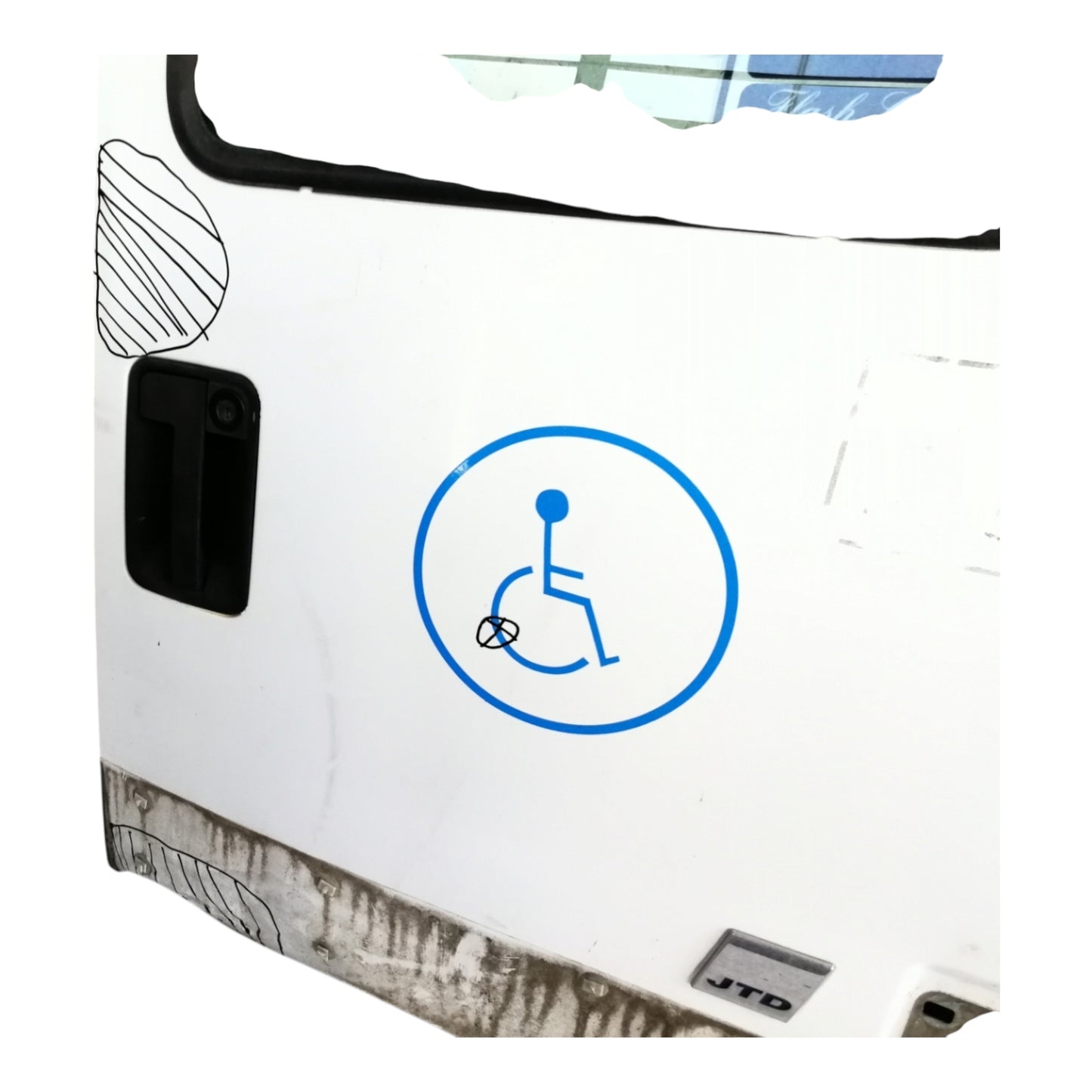 Porta Portiera Posteriore Destro FIAT SCUDO 1 Serie