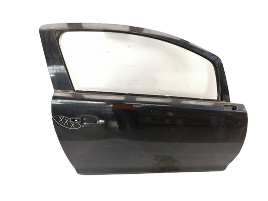 Porta anteriore destra opel corsa d (2006 - 2014) sportello nero - 3 porte
