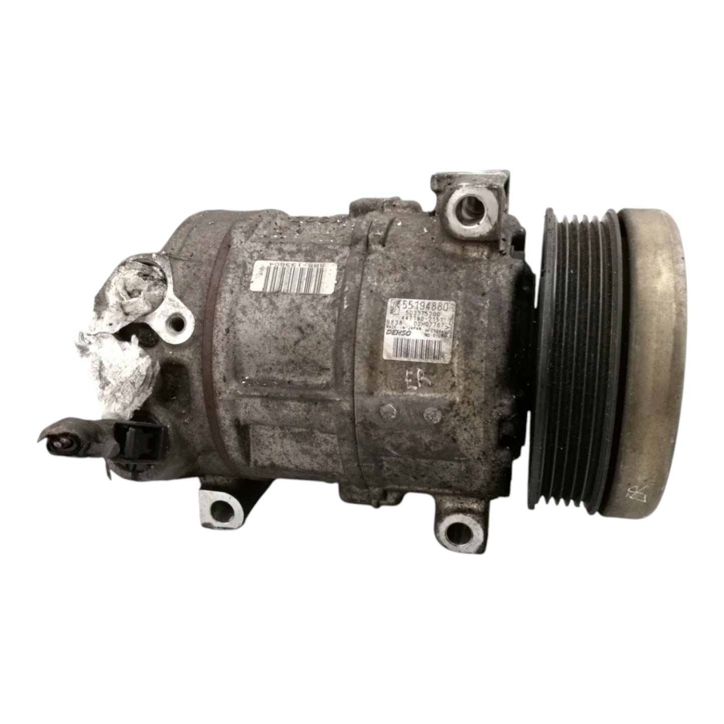 Compressore Aria Condizionata Ac FIAT PUNTO EVO/QUBO 1.4 Benzina GPL