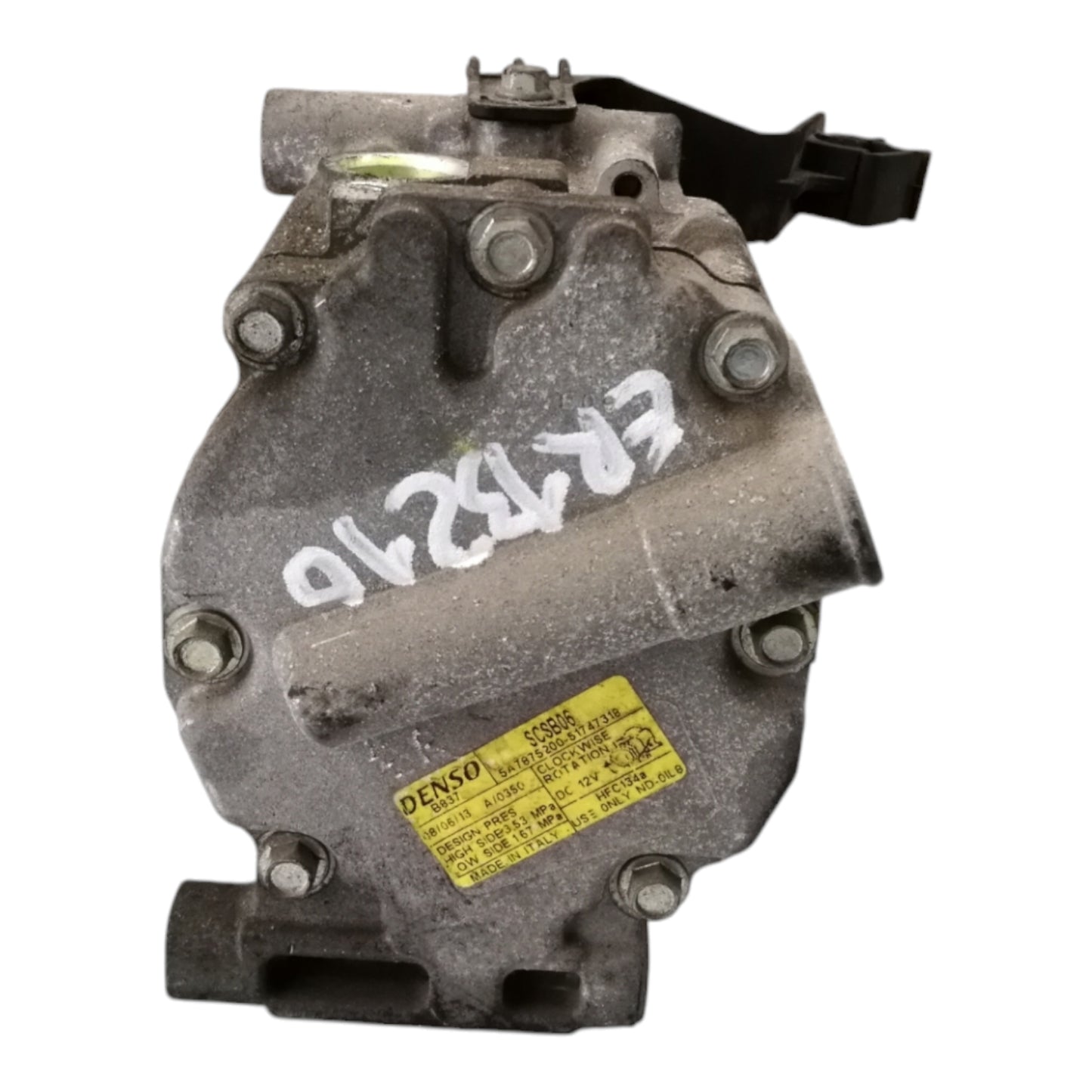 Compressore Aria Condizionata Ac FIAT 500 2 Serie/500 C Benzina GPL