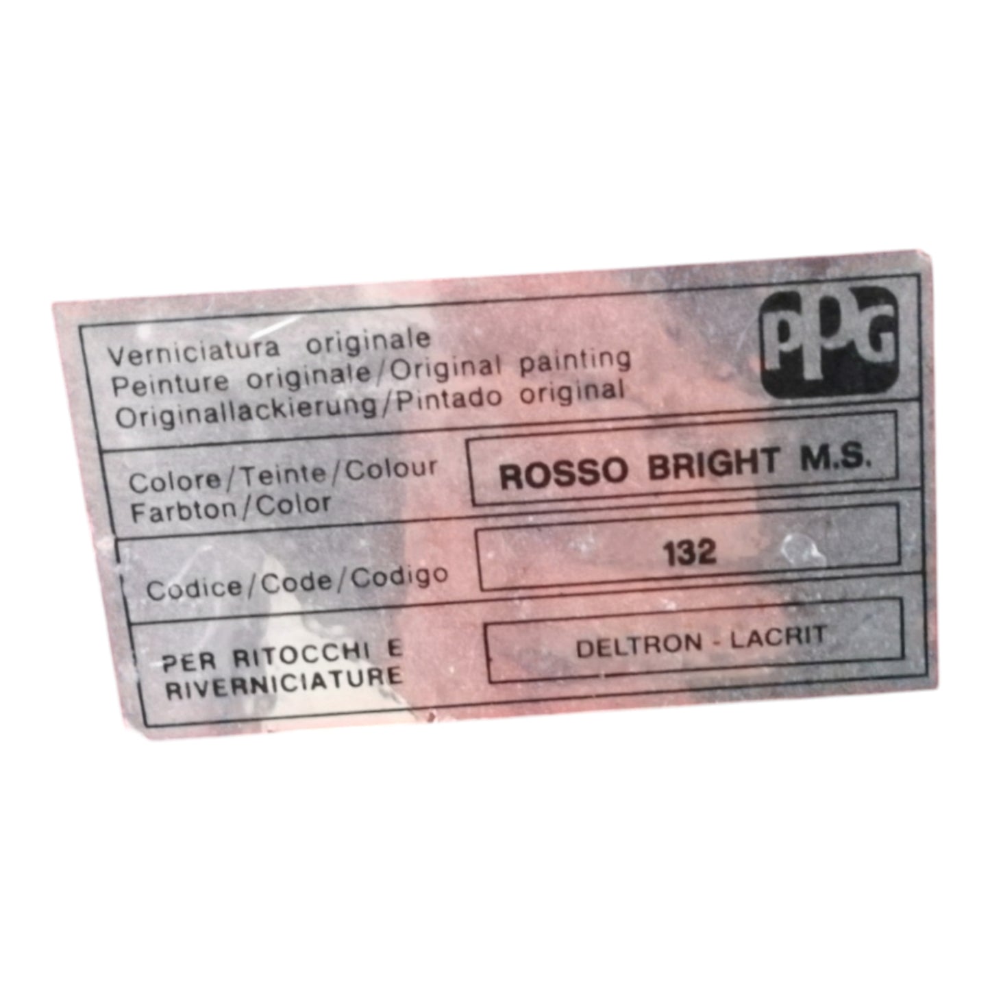 Portello Portellone Posteriore FIAT PANDA 1 Serie 141 Berlina