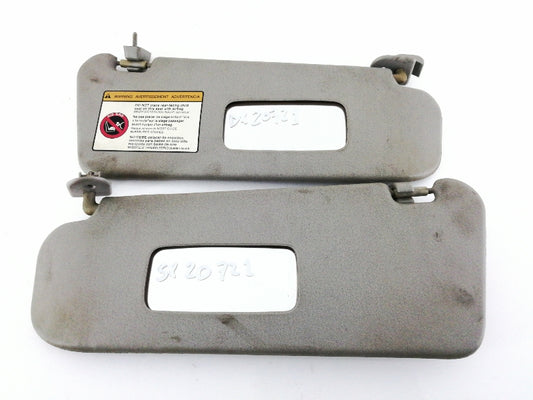 Alette parasole chevrolet kalos (2005 > 2008) coppia sinistra + destra