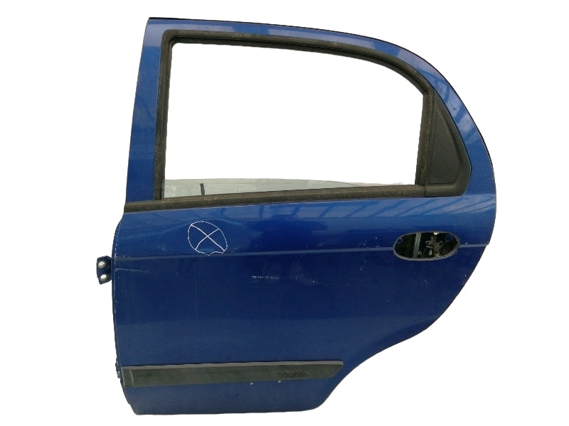 Porta posteriore sinistra chevrolet matiz (2005 - 2011) sportello blu
